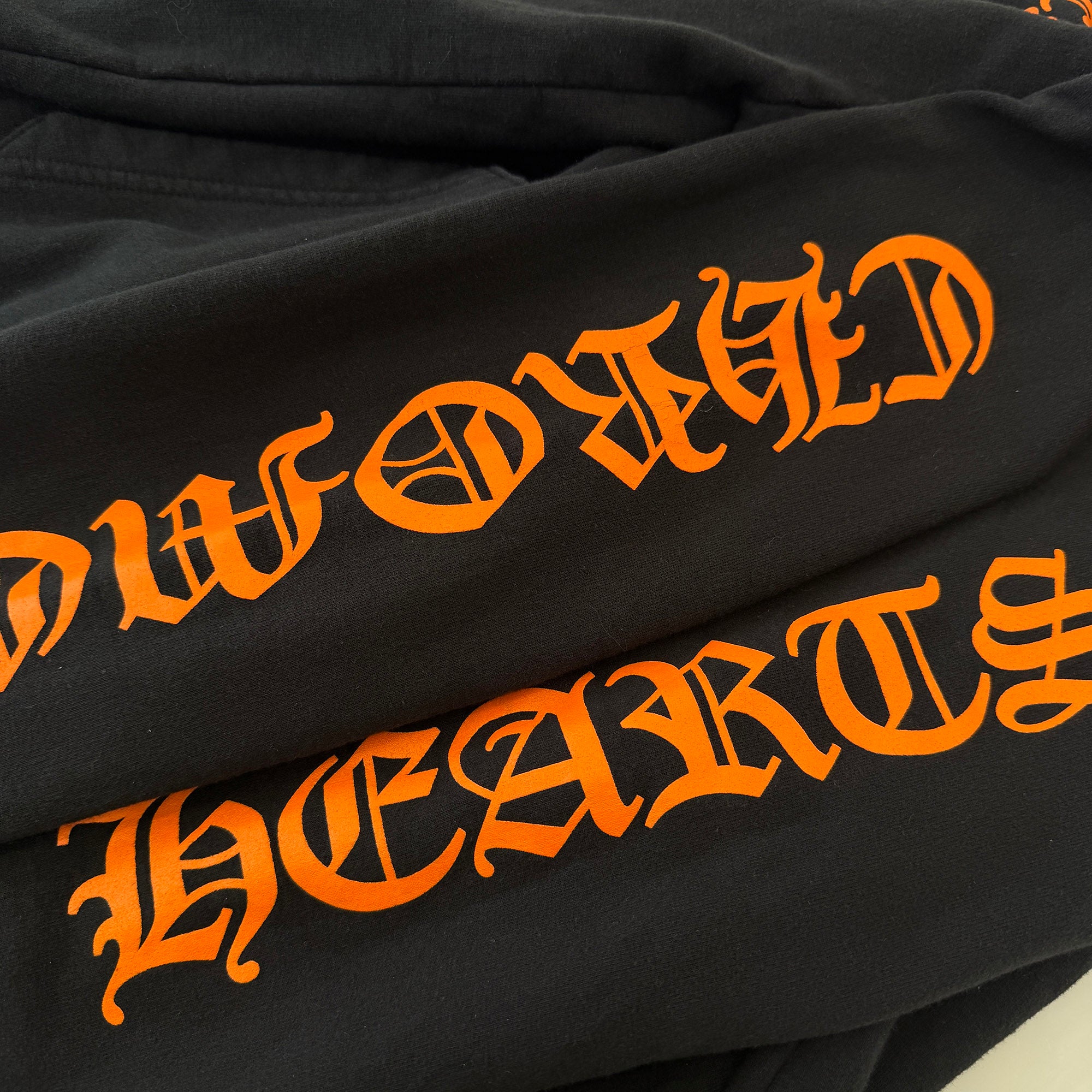 CHROME HEARTS King Taco 3 Cemetery Cross Print Pullover Hoodie Size M クロムハーツ キングタコ 3セメタリークロス プリント プルオーバーフーディー サイズM