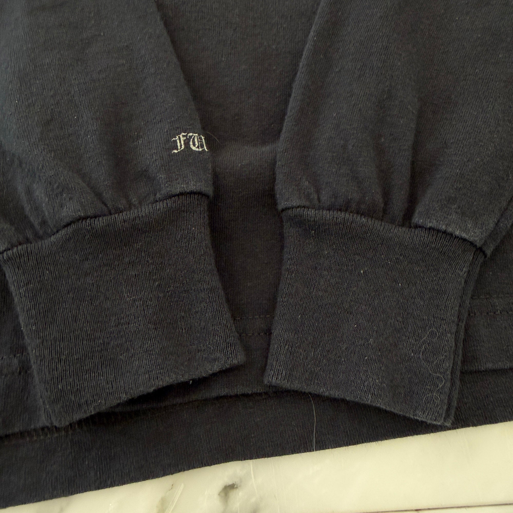 CHROME HEARTS Back Cemetery Cross Print Long Sleeve Tee Size M クロムハーツ バックセメタリークロス プリント ロングスリーブTシャツ サイズM