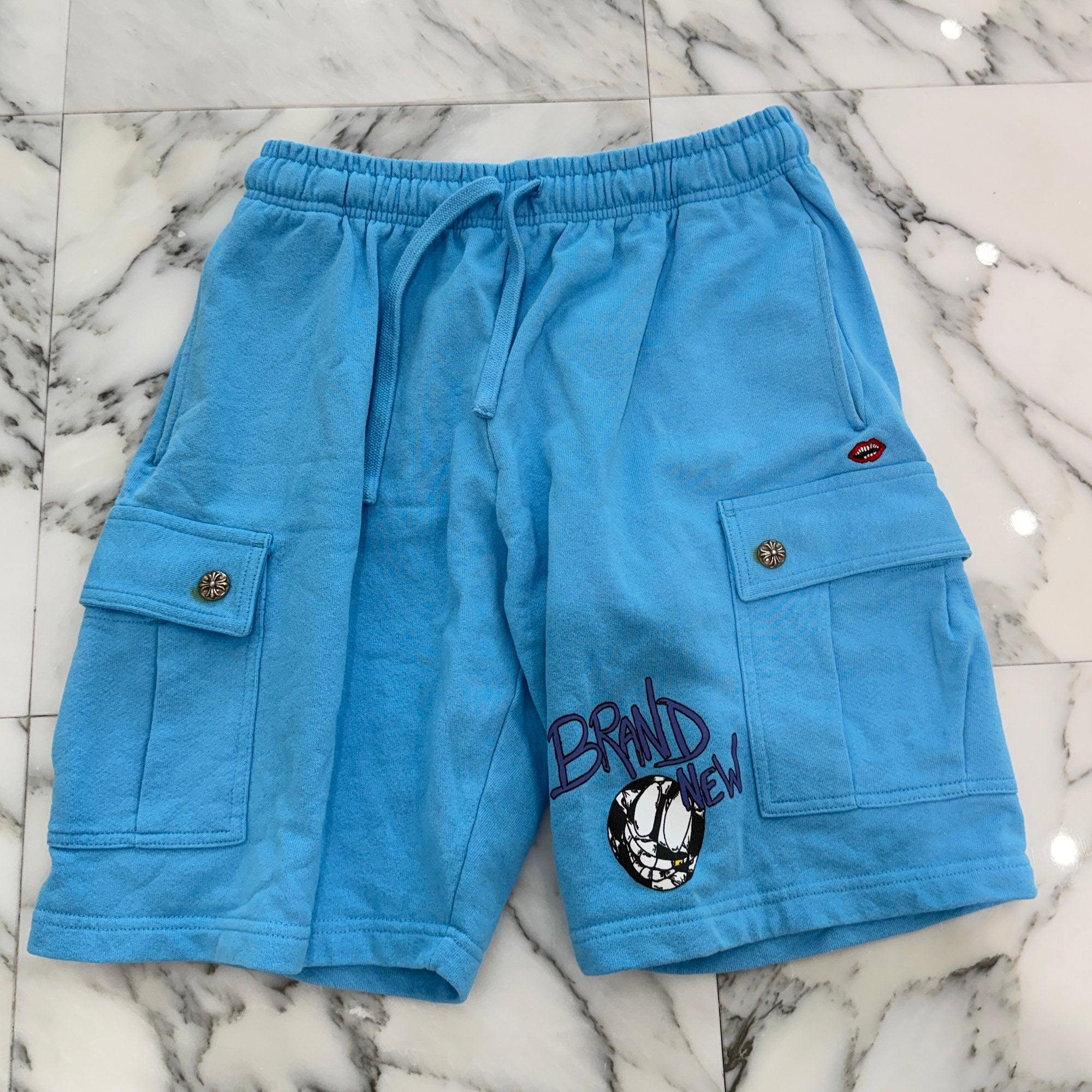 CHROME HEARTS×MATTY BOY 2024SS BRAIN NEW Sweat Shorts Size L クロムハーツ×マティボーイ ブレインニュー スウェットショーツ サイズL