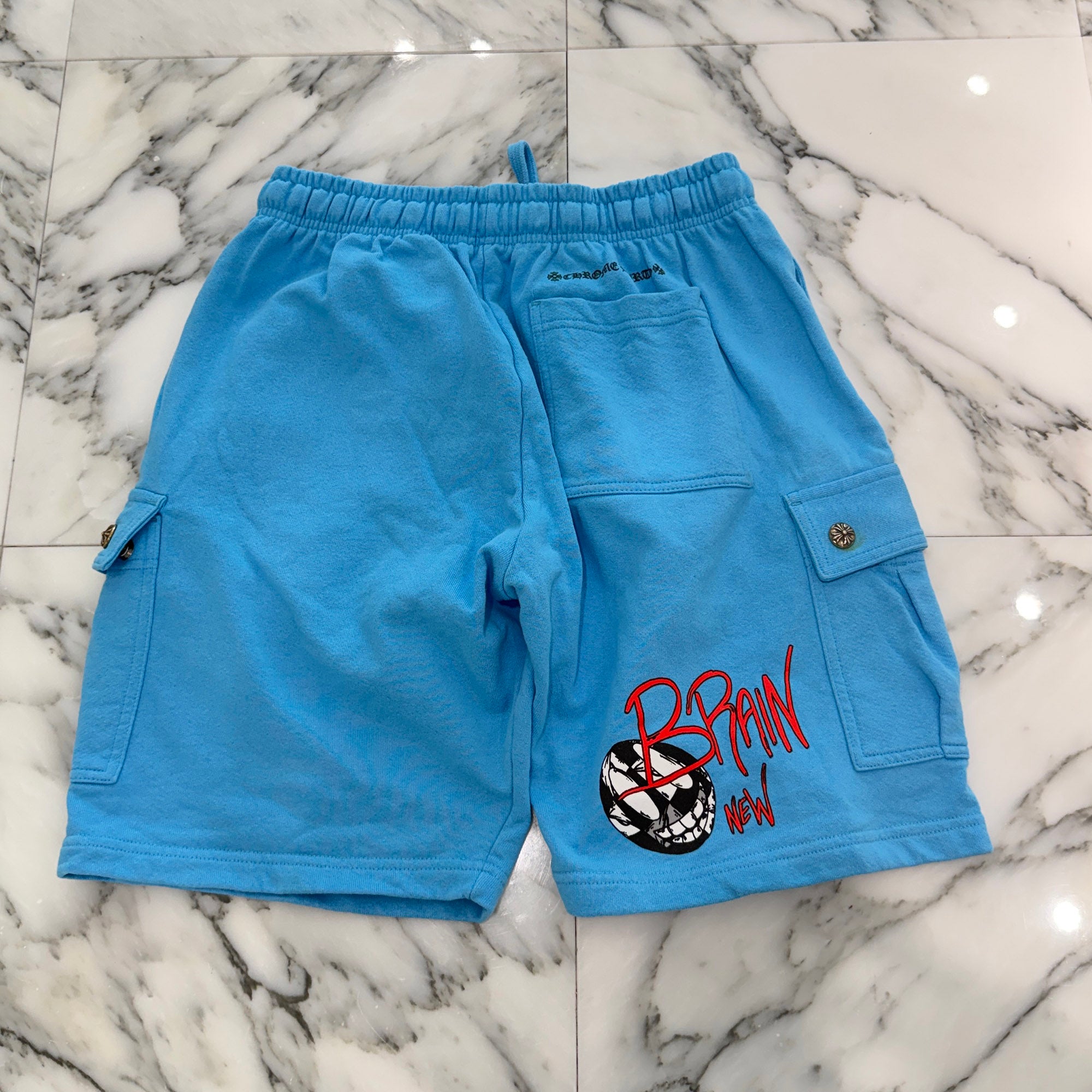 CHROME HEARTS×MATTY BOY 2024SS BRAIN NEW Sweat Shorts Size L クロムハーツ×マティボーイ ブレインニュー スウェットショーツ サイズL