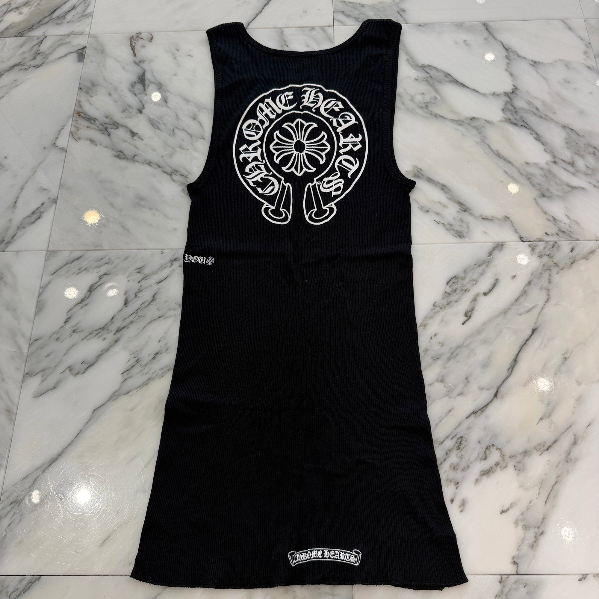 CHROME HEARTS Back Horseshoe Tank Top Size L クロムハーツ バックホースシュー タンクトップ サイズL
