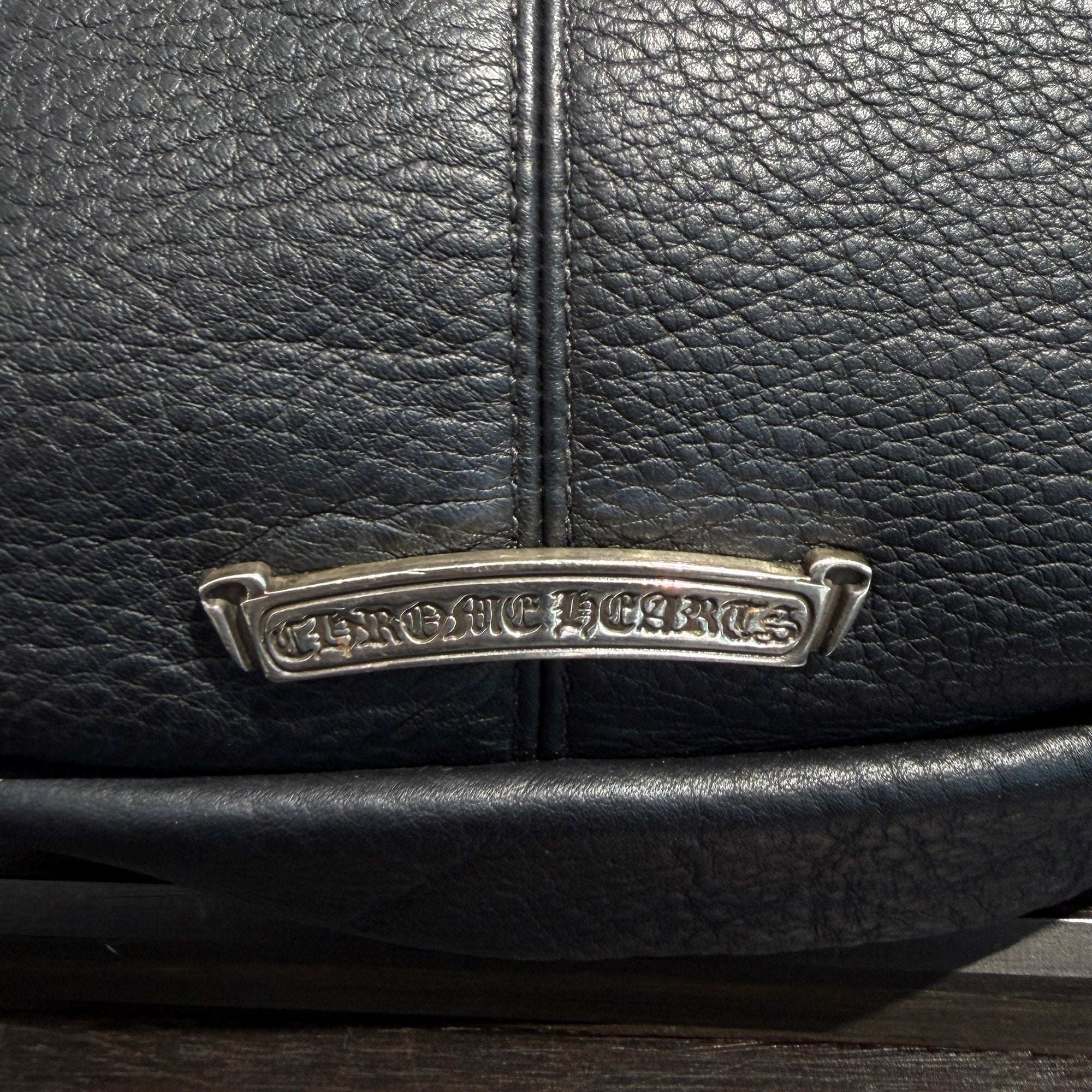 CHROME HEARTS SNAT PACK Leather Shoulder Bag クロムハーツ スナットパック レザー ショルダーバッグ