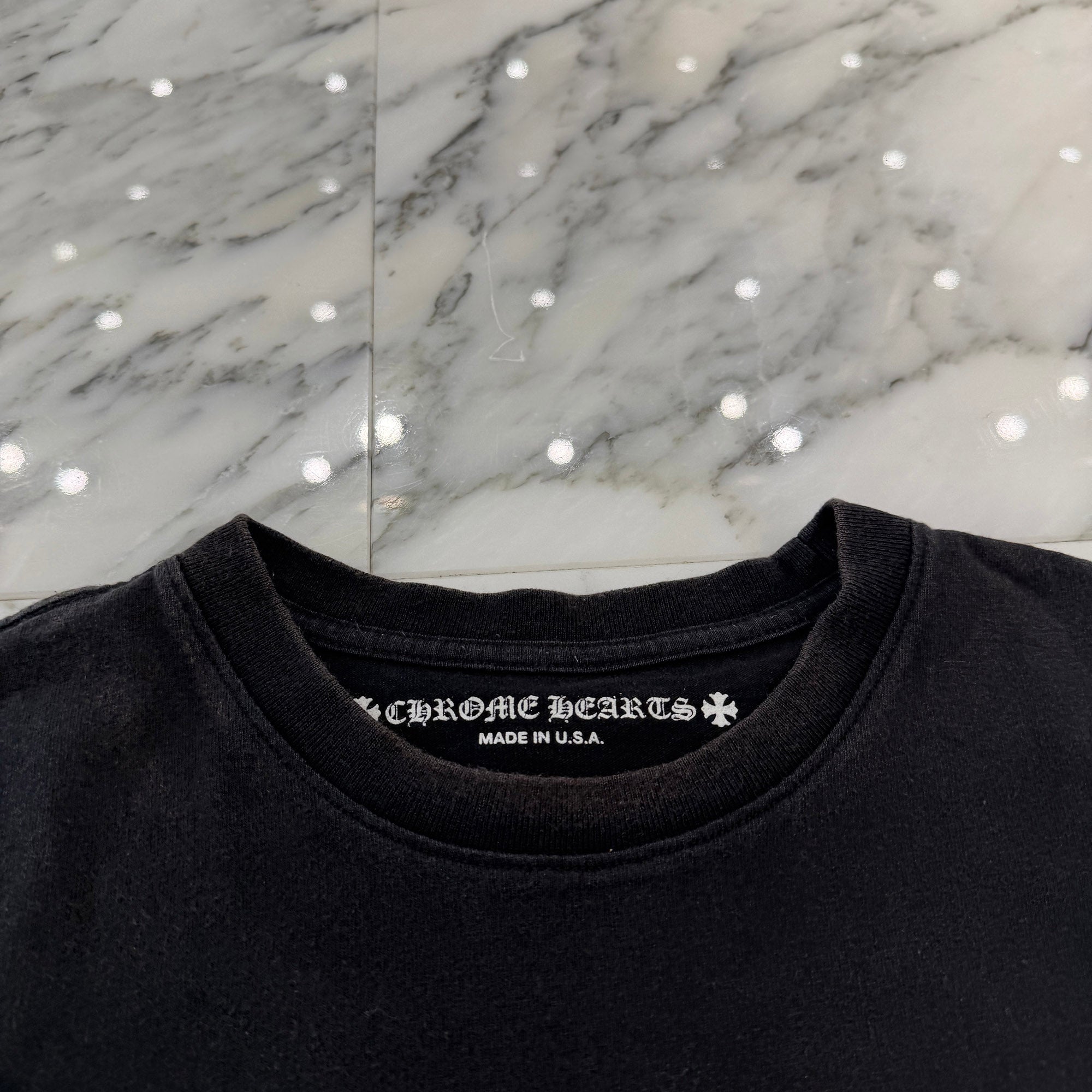 CHROME HEARTS × MATTY BOY USA Arch Logo Tee Size L クロムハーツ × マッティボーイ USA アーチロゴ Tシャツ サイズL
