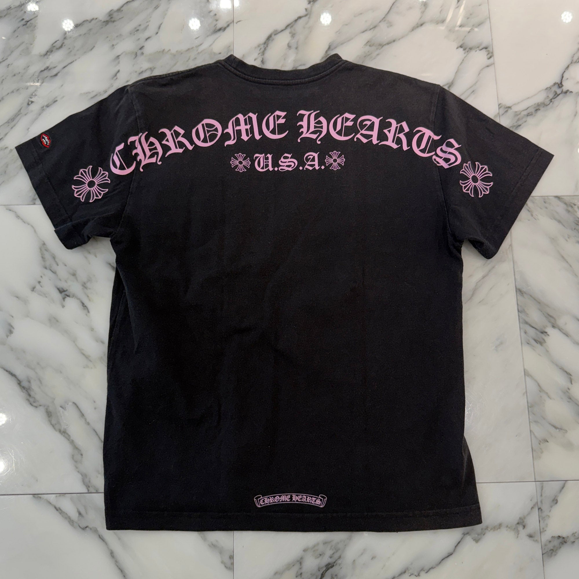 CHROME HEARTS × MATTY BOY USA Arch Logo Tee Size L クロムハーツ × マッティボーイ USA アーチロゴ Tシャツ サイズL