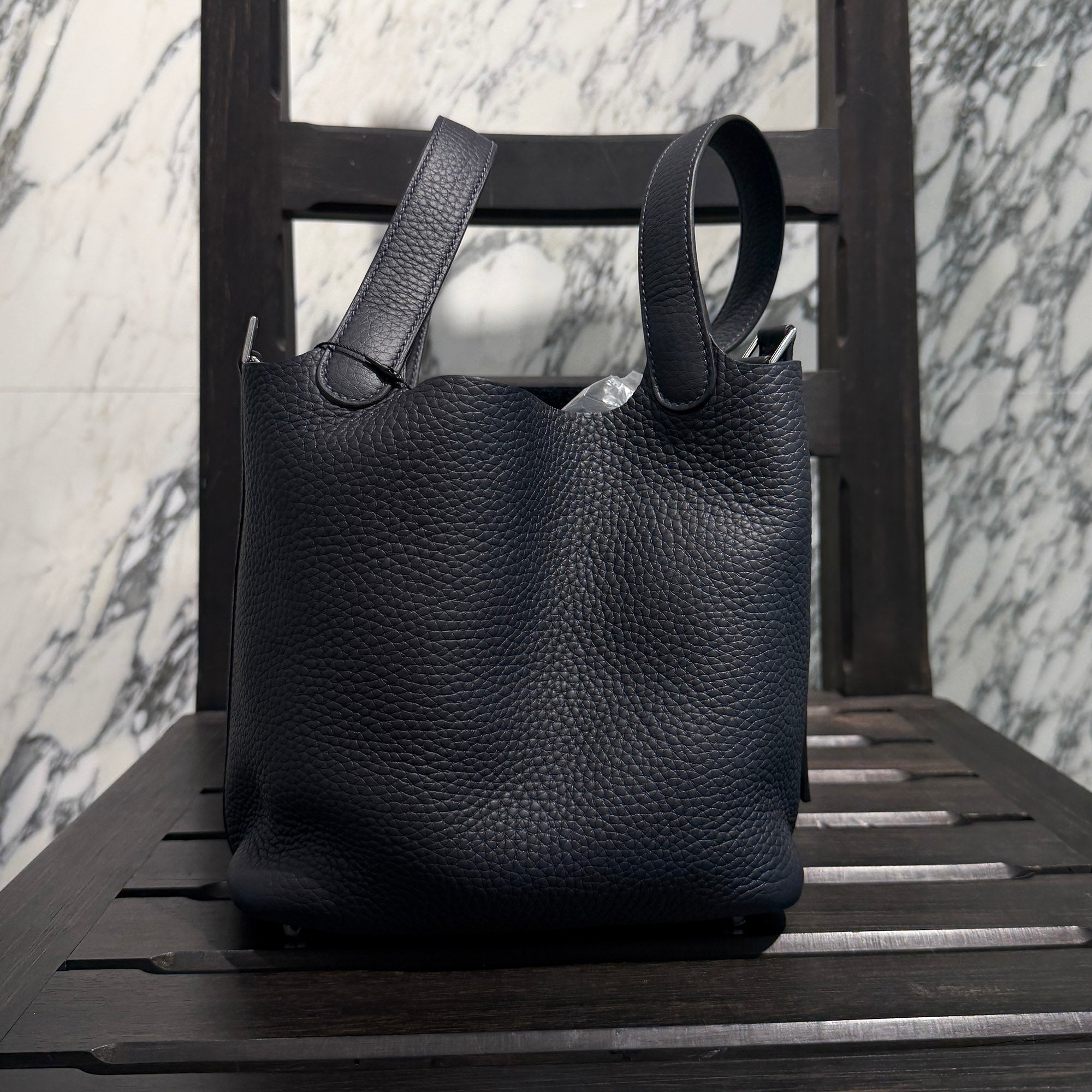 HERMES Picotin Lock PM "Bleu Nuit" G刻印 エルメス ピコタンロック PM "ブルー ニュイ" G刻印