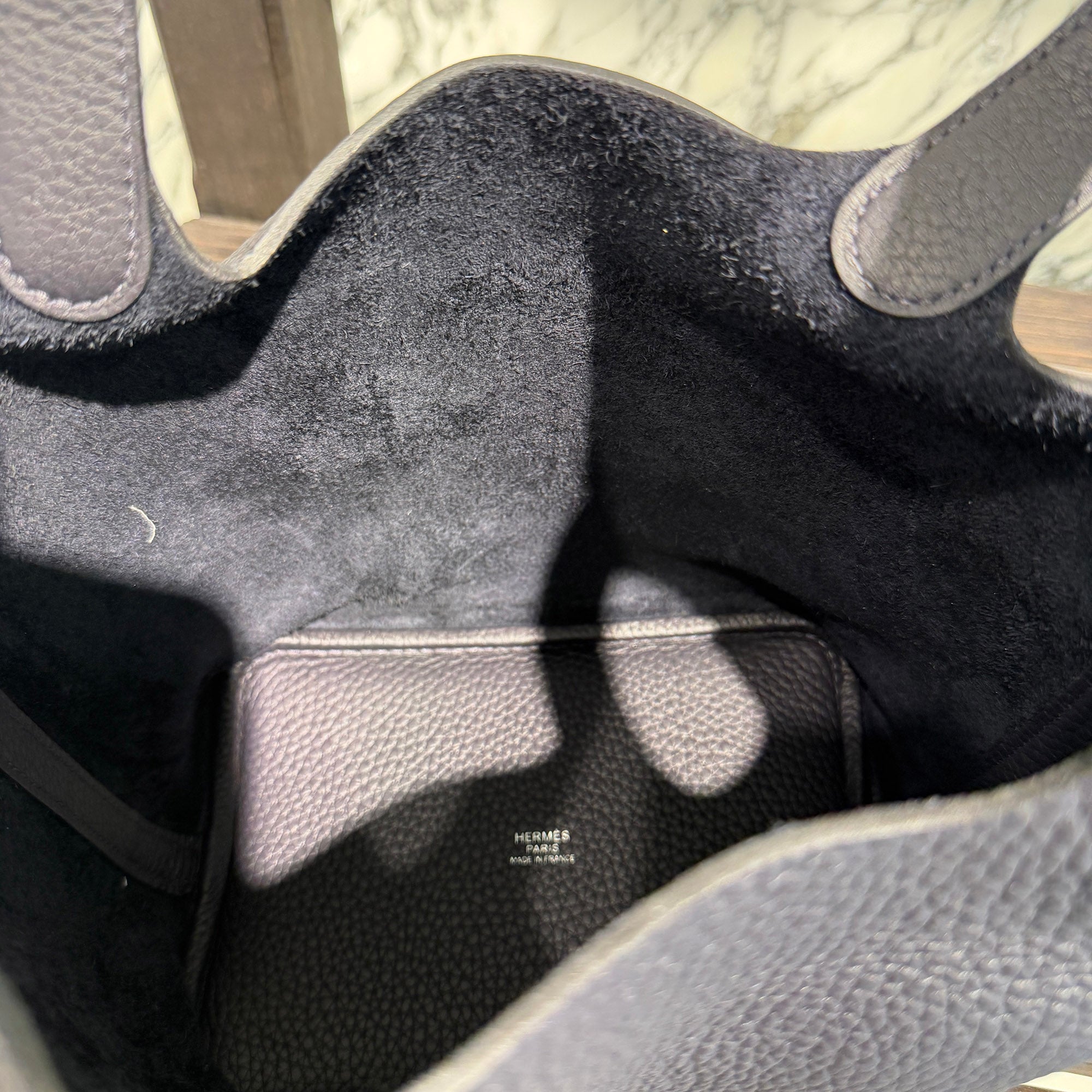 HERMES Picotin Lock PM "Bleu Nuit" G刻印 エルメス ピコタンロック PM "ブルー ニュイ" G刻印