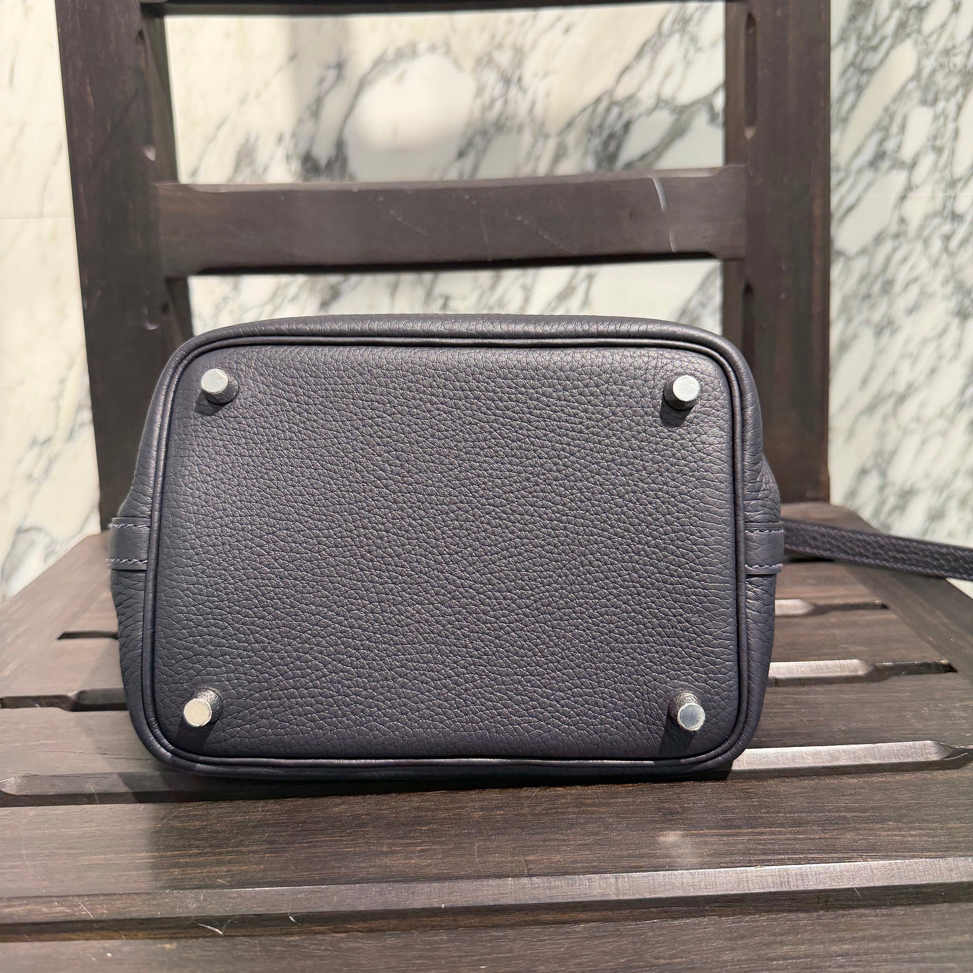 HERMES Picotin Lock PM "Bleu Nuit" G刻印 エルメス ピコタンロック PM "ブルー ニュイ" G刻印