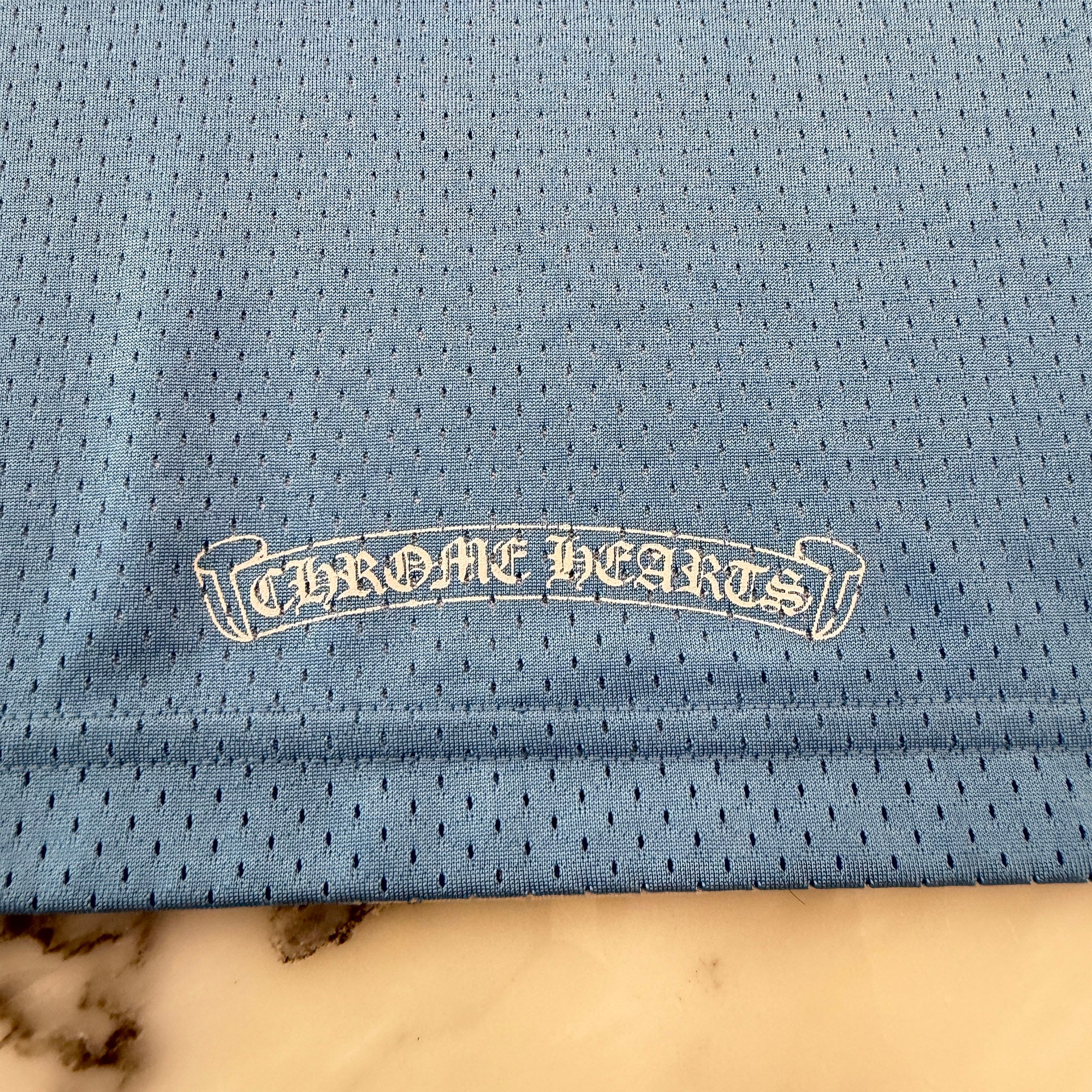 CHROME HEARTS Mesh Warm Up Jersey Size L クロムハーツ メッシュウォームアップジャージー サイズL