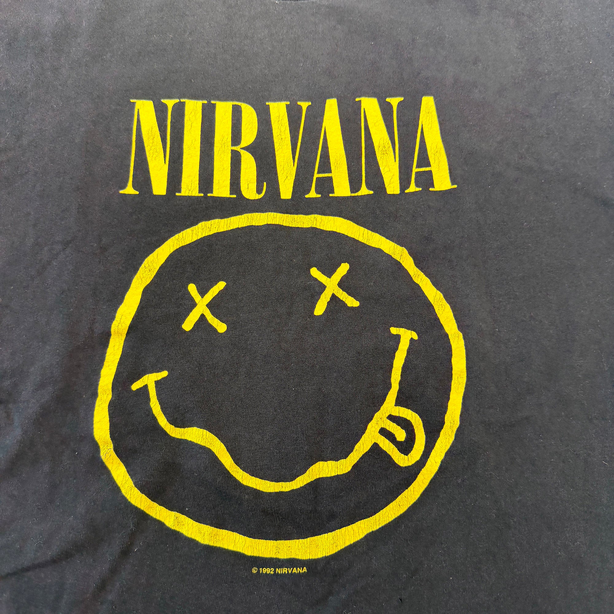 Vintage 90's NIRVANA "SMILE" All Sport S/S Tee Size L ヴィンテージ 90's ニルヴァーナ "スマイル" オールスポーツ社製 Tシャツ サイズL