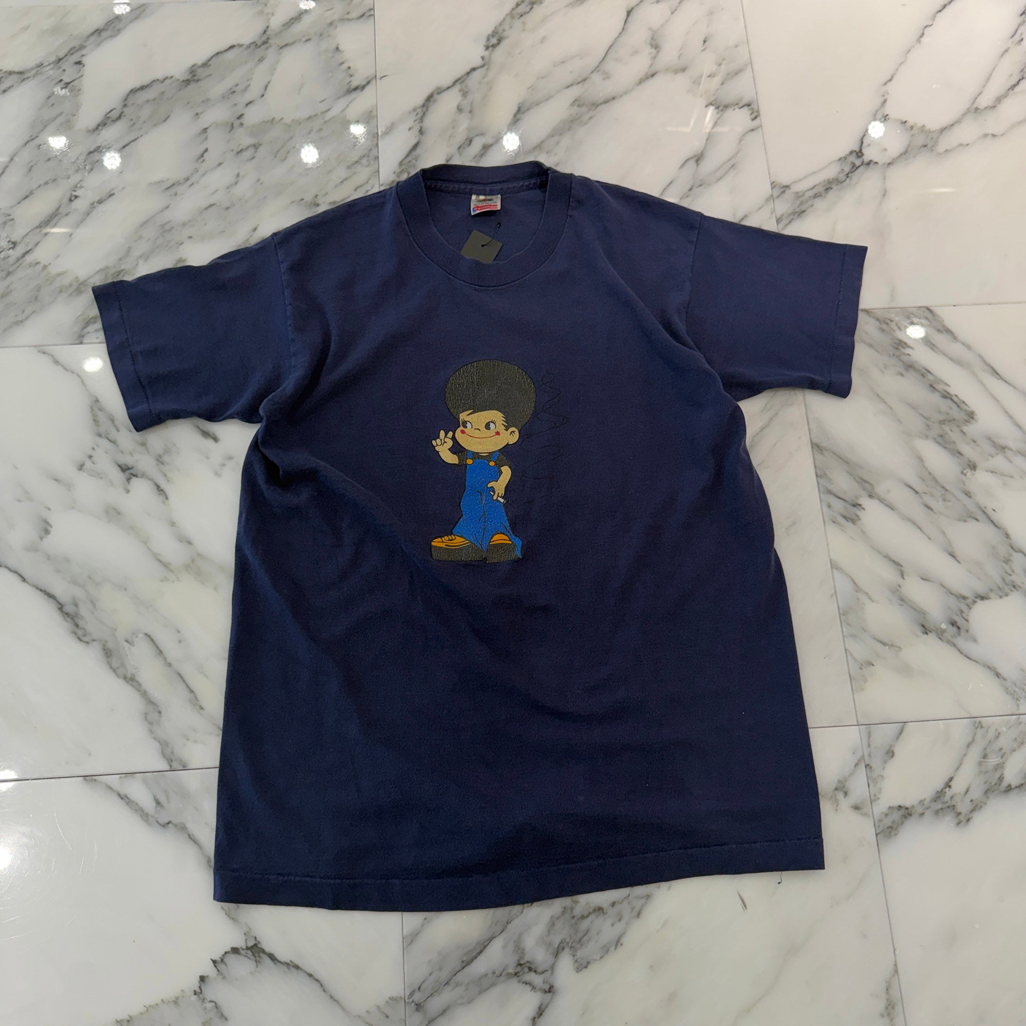 Vintage 90's FUJIYA "POKO CHAN" FRUIT OF THE LOOM S/S Tee Size M ヴィンテージ 90's 不二家 "ポコちゃん" フルーツオブザルーム社製 Tシャツ サイズM