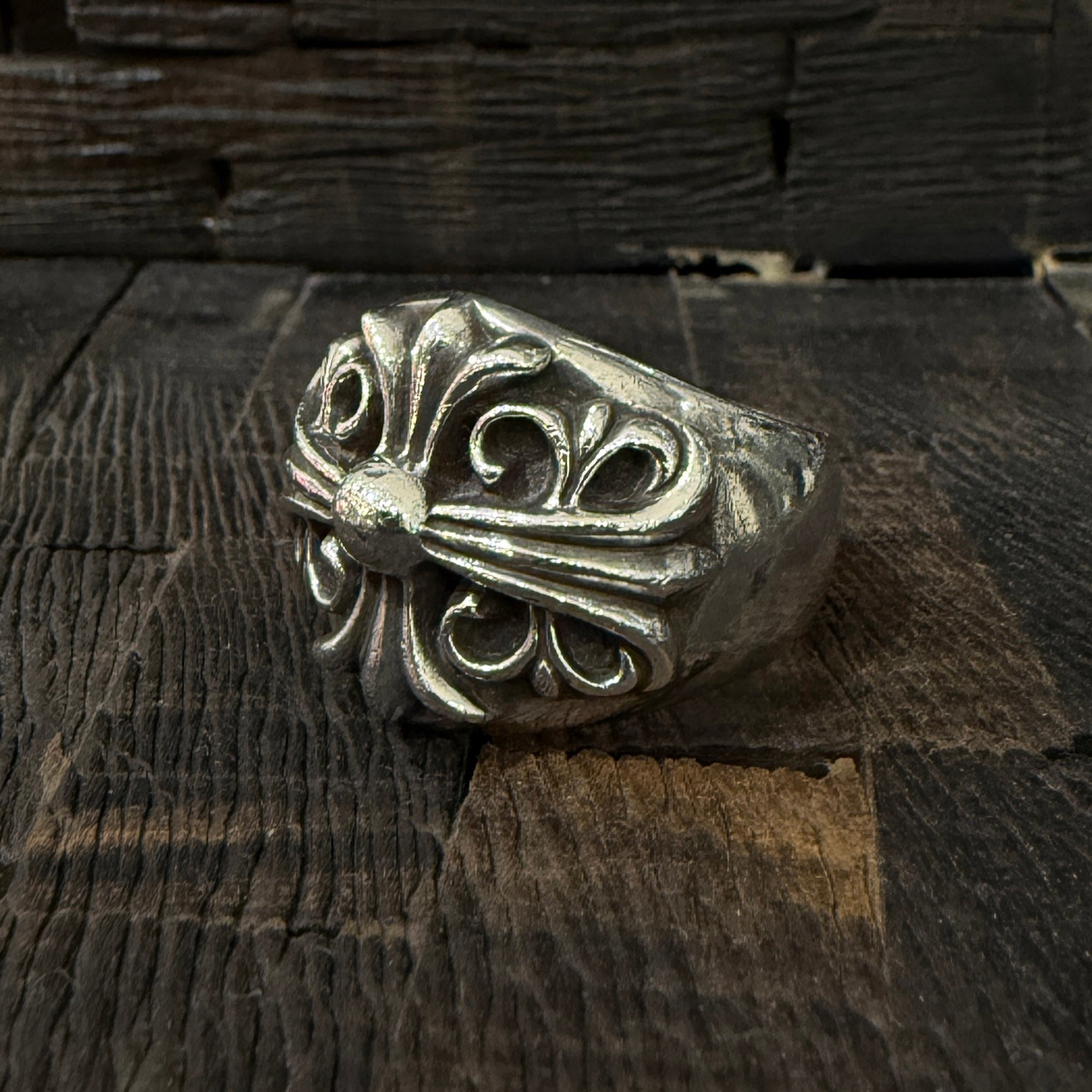 CHROME HEARTS KEEPER RING Size 25号 クロムハーツ キーパーリング サイズ25号