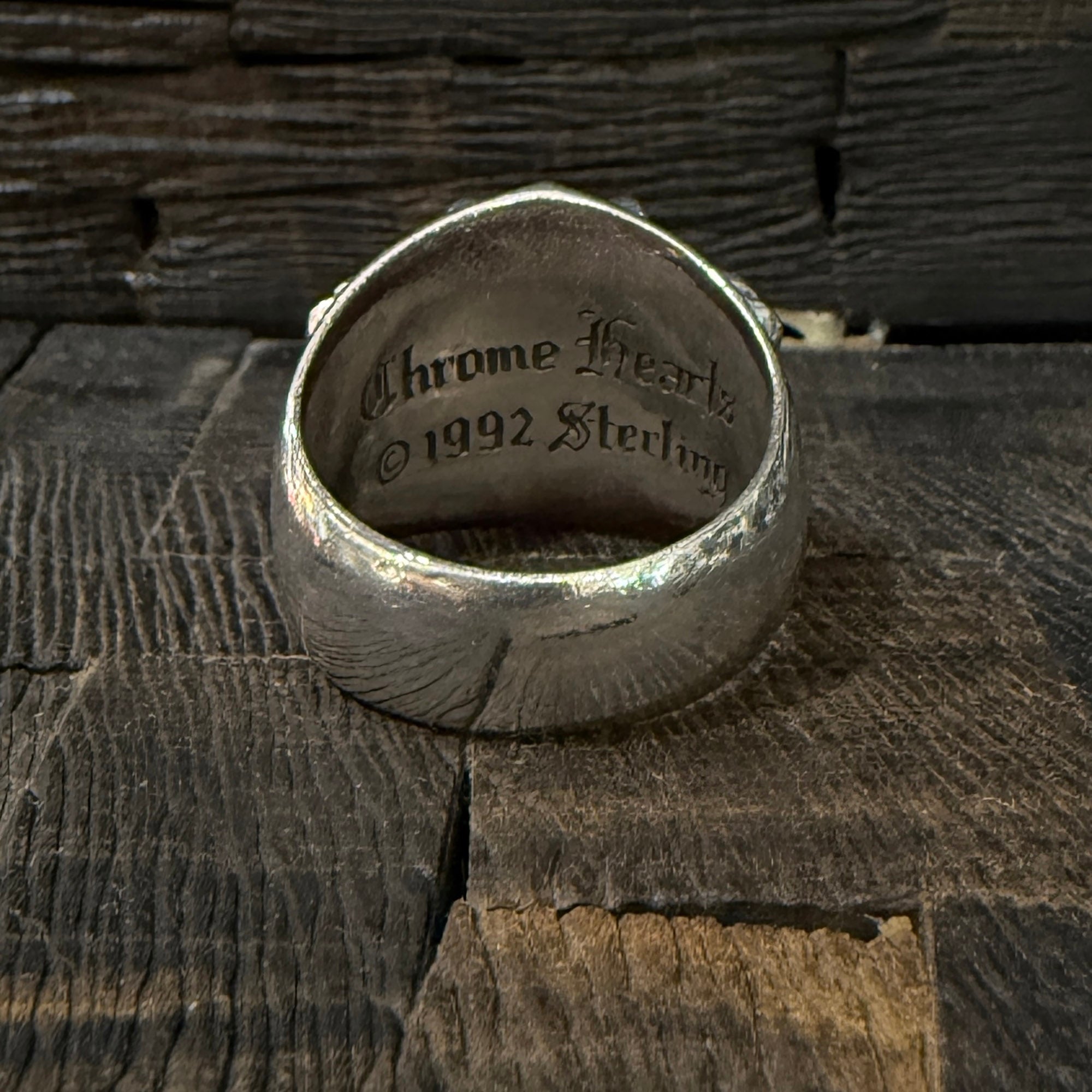 CHROME HEARTS KEEPER RING Size 25号 クロムハーツ キーパーリング サイズ25号