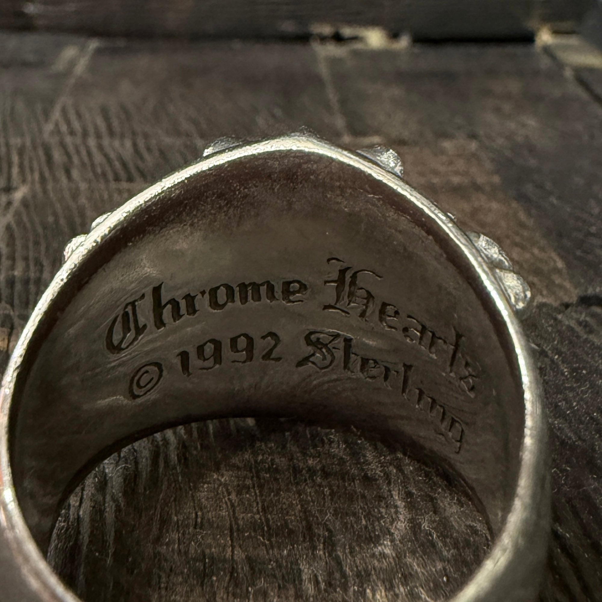 CHROME HEARTS KEEPER RING Size 25号 クロムハーツ キーパーリング サイズ25号