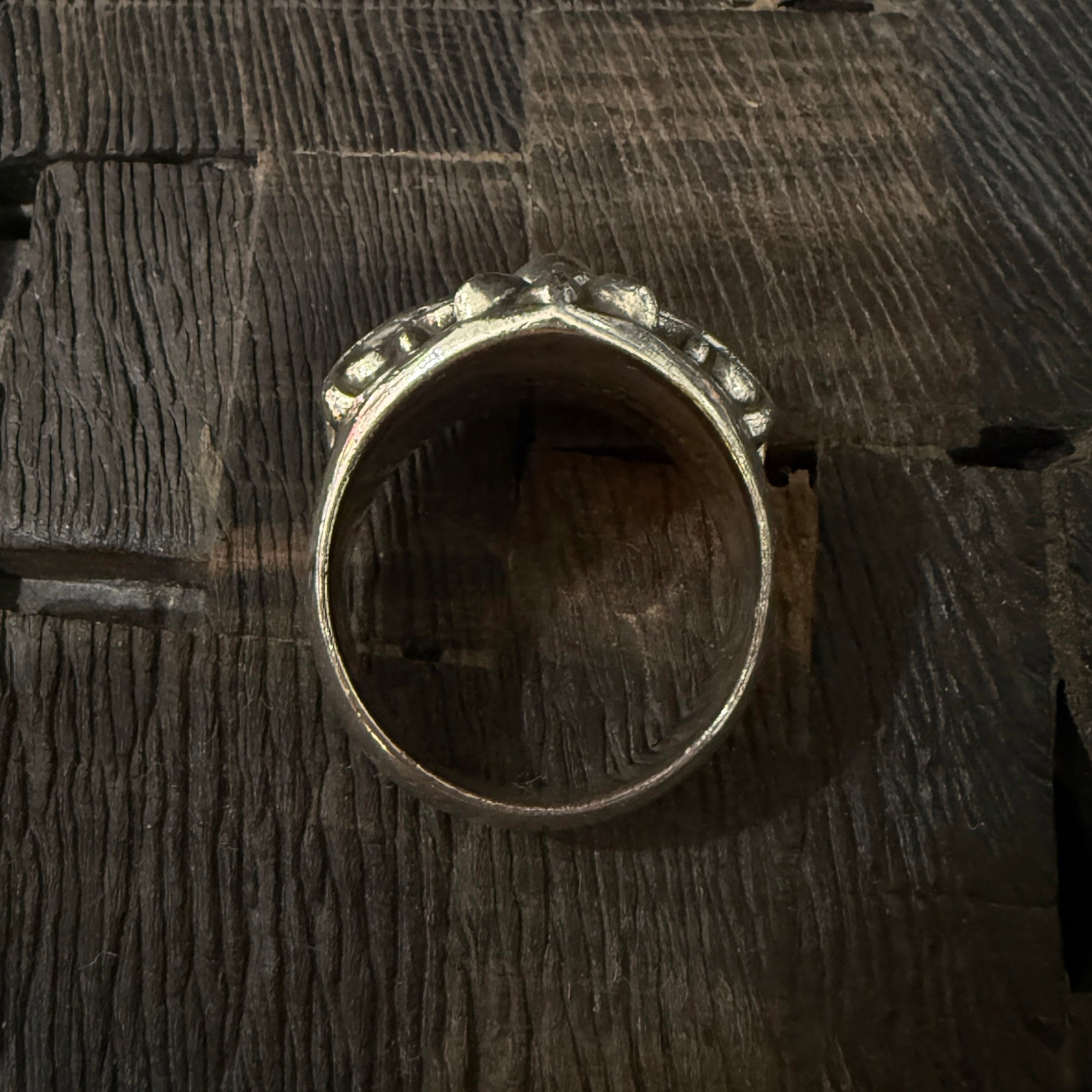 CHROME HEARTS KEEPER RING Size 25号 クロムハーツ キーパーリング サイズ25号