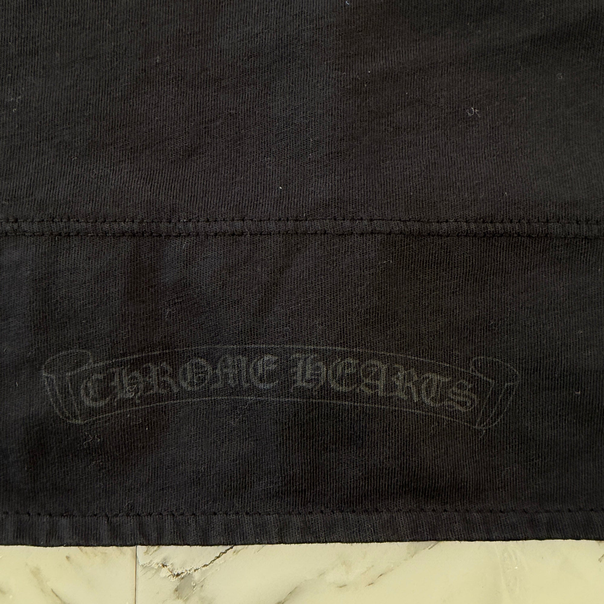 CHROME HEARTS Cross Ball button Polo Shirt Size S クロムハーツ クロスボールボタン ポロシャツ サイズS