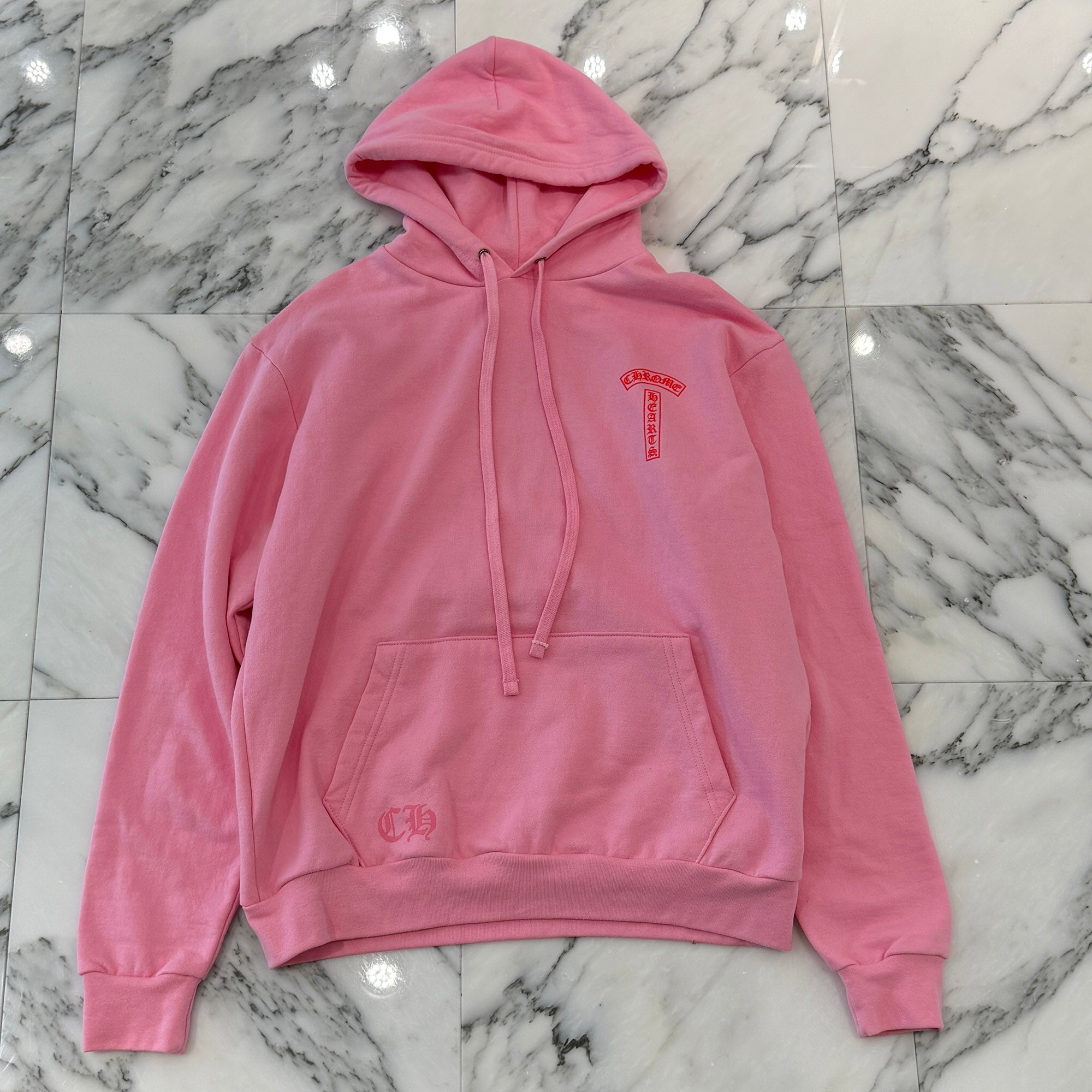 CHROME HEARTS Back Arch Logo USA Pullover Hoodie Size M クロムハーツ バック アーチロゴUSA プルオーバーフーディ サイズM