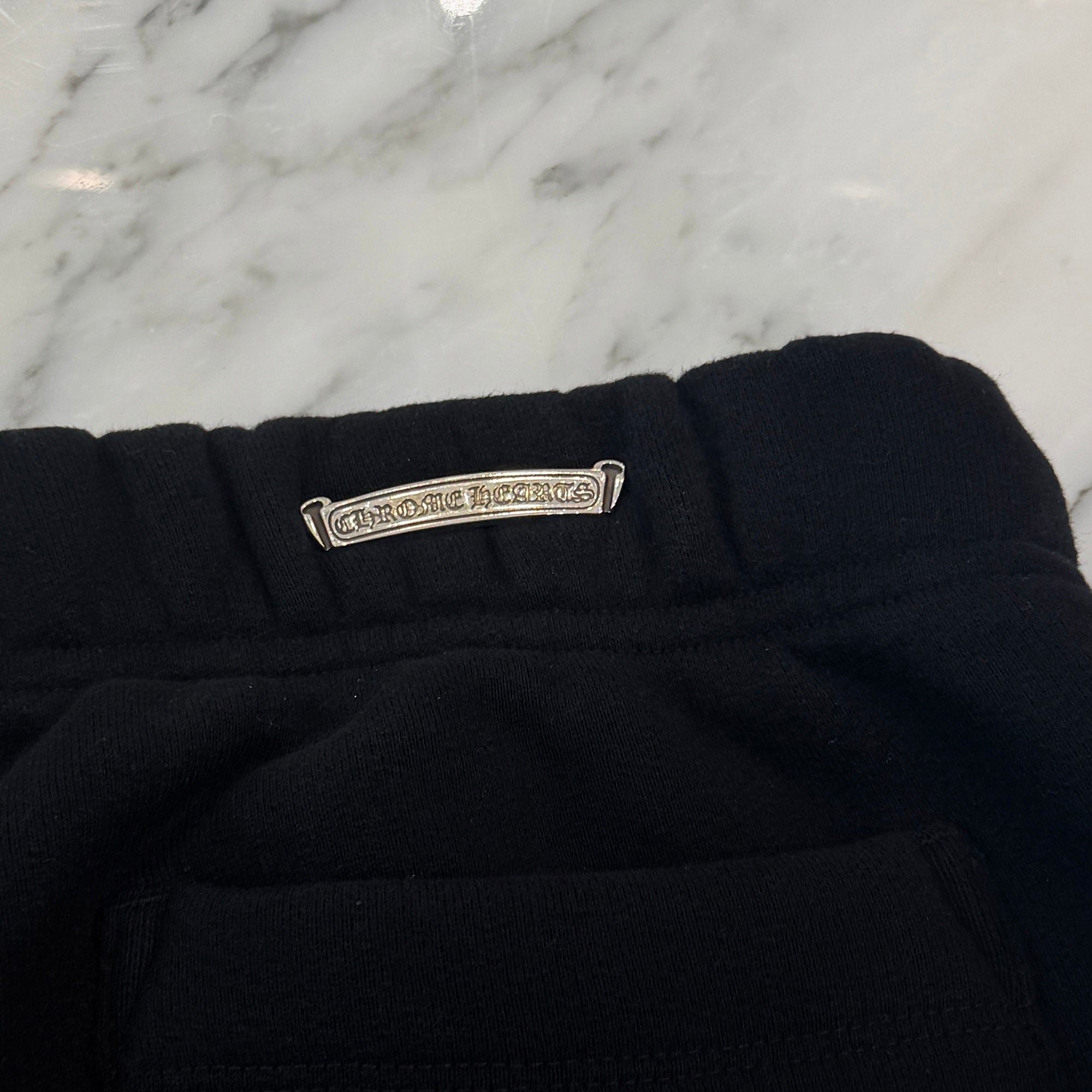 CHROME HEARTS 2025SS Y NOT CH Applique Embroidery Sweat Half Pants Size L クロムハーツ ワイノット CHアップリケ刺繡 スウェット ハーフパンツ サイズL