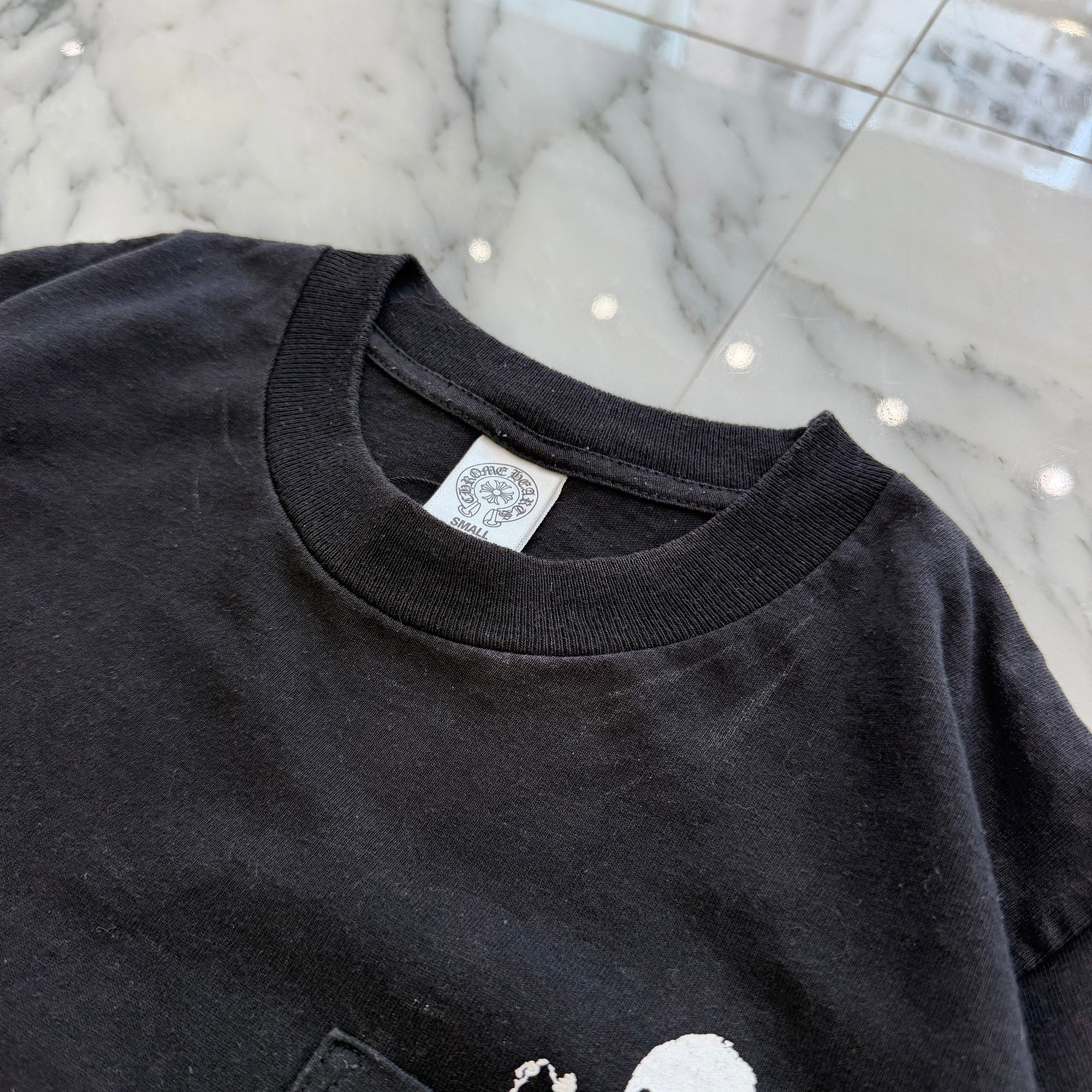 CHROME HEARTS Tokyo Limited FOTI Harris Teeter Back Scroll Tee Size S クロムハーツ 東京限定 フォティ・ハリスティーター バックスクロール Tシャツ サイズS