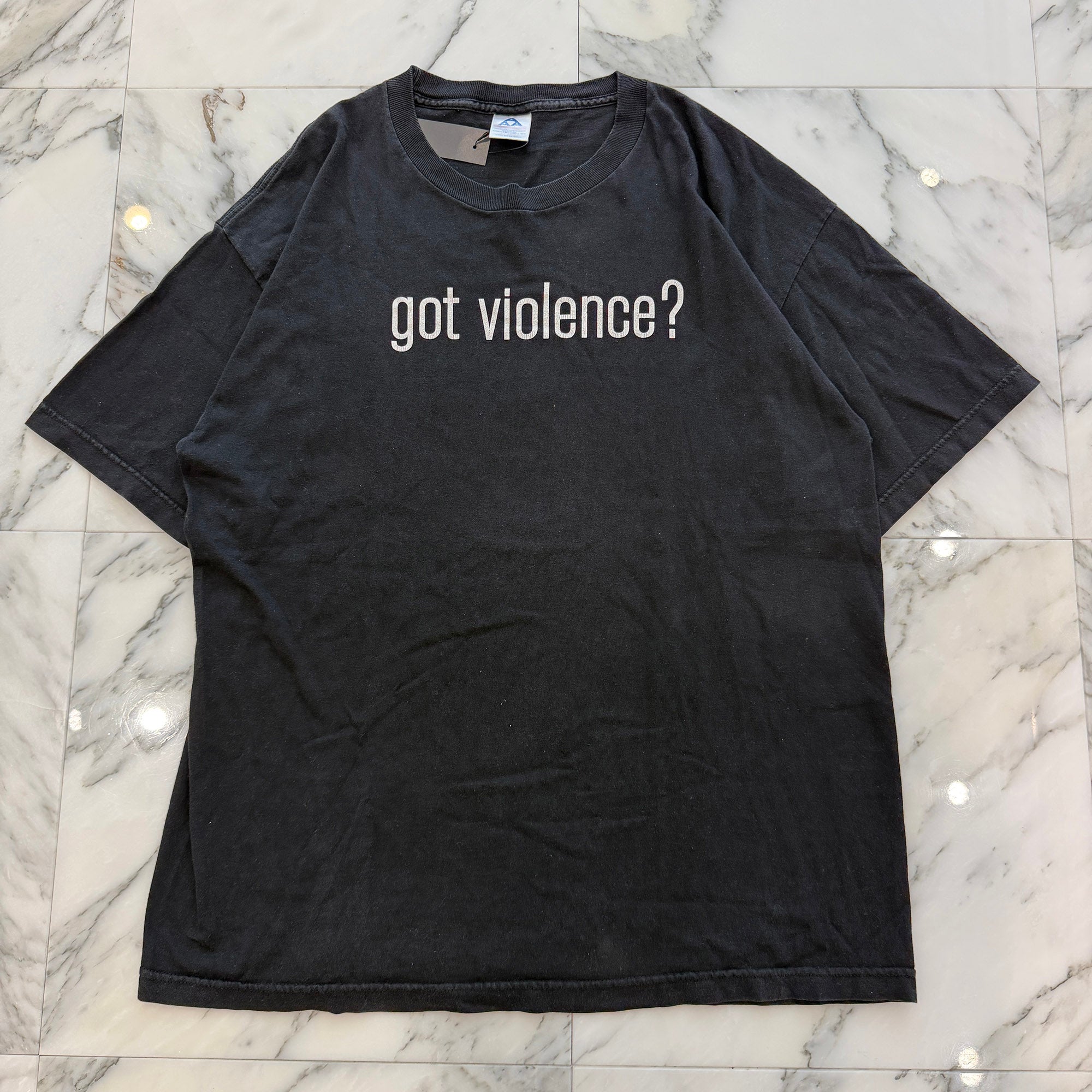 Vintage 90's Marilyn Manson "got violence?" ALSTYLE S/S Tee Size XL ヴィンテージ 90's マリリンマンソン "ガット ヴァイオレンス?" アルスタイル社製 Tシャツ サイズXL