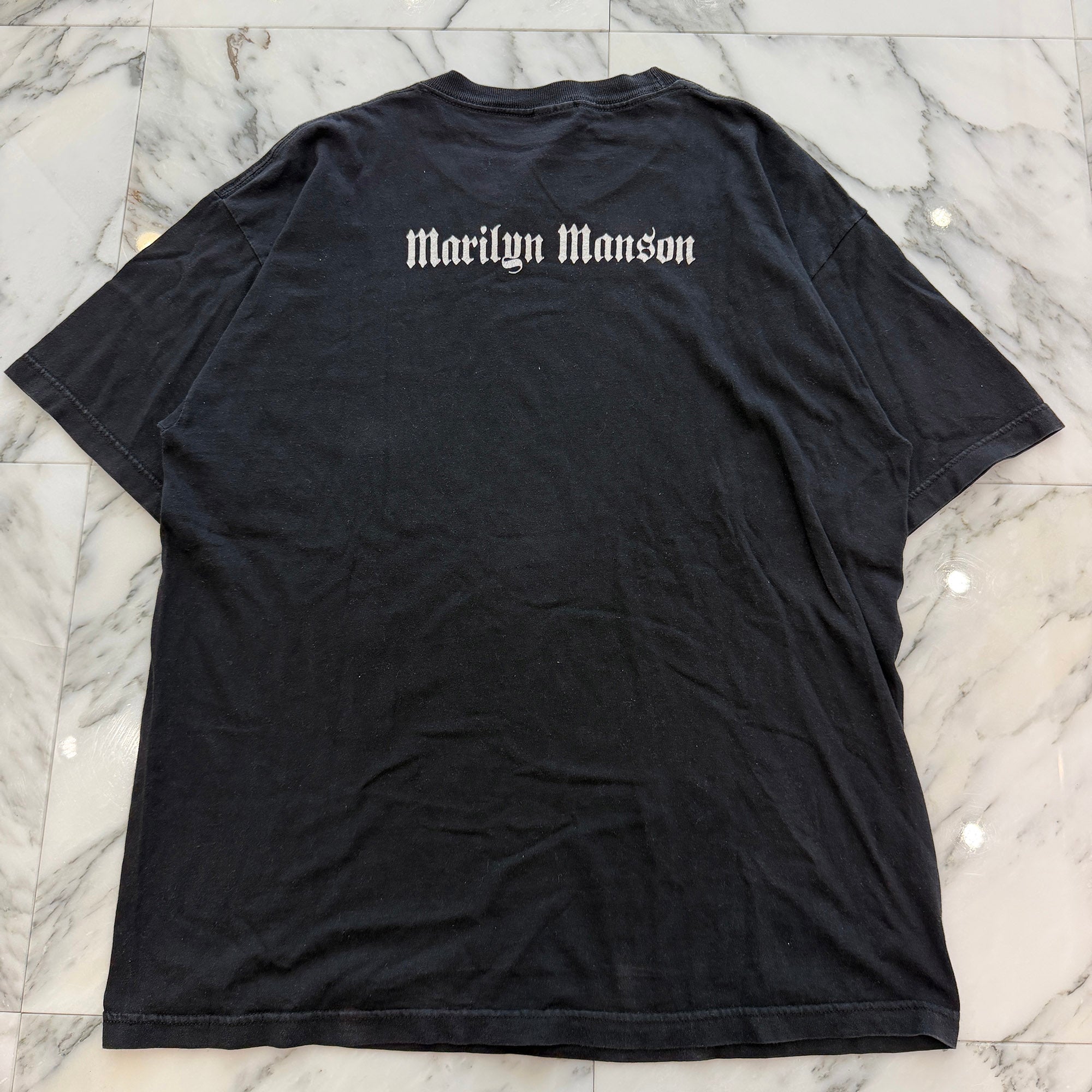 Vintage 90's Marilyn Manson "got violence?" ALSTYLE S/S Tee Size XL ヴィンテージ 90's マリリンマンソン "ガット ヴァイオレンス?" アルスタイル社製 Tシャツ サイズXL