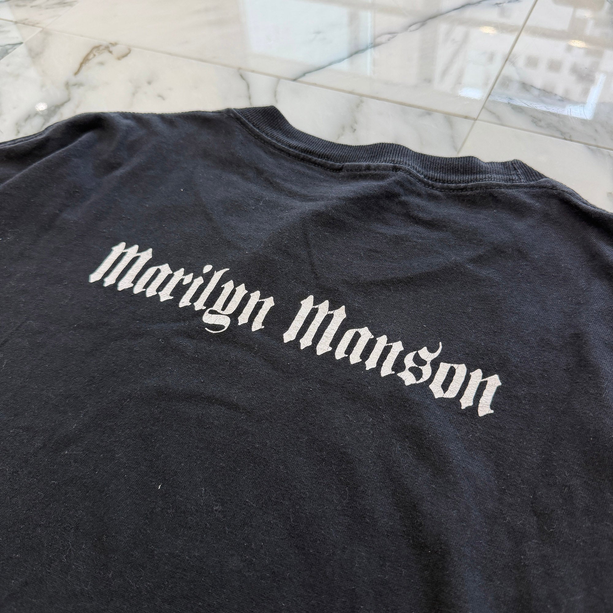 Vintage 90's Marilyn Manson "got violence?" ALSTYLE S/S Tee Size XL ヴィンテージ 90's マリリンマンソン "ガット ヴァイオレンス?" アルスタイル社製 Tシャツ サイズXL
