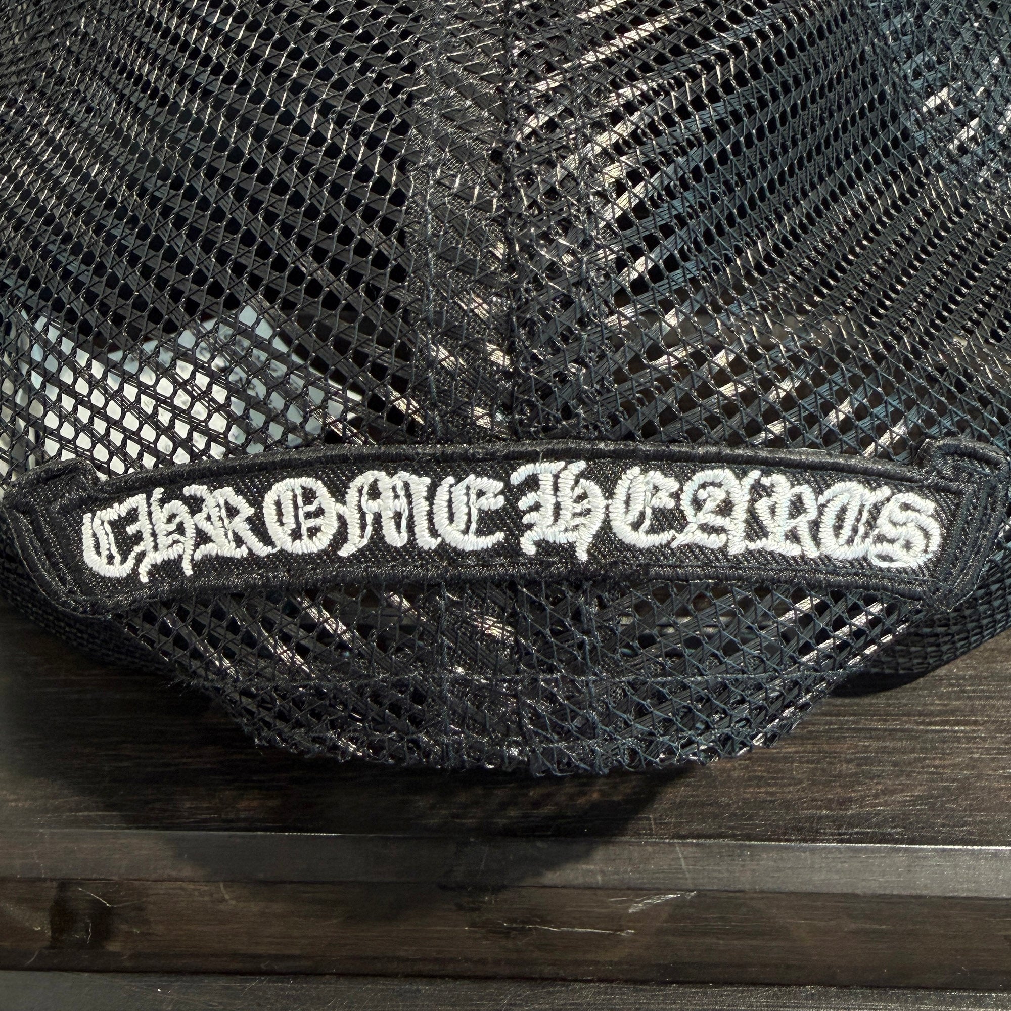 CHROME HEARTS Triple Cross Patch Trucker Cap ONE SIZE (51-61) クロムハーツ トリプルクロスパッチ トラッカーキャップ ONE SIZE (51-61)