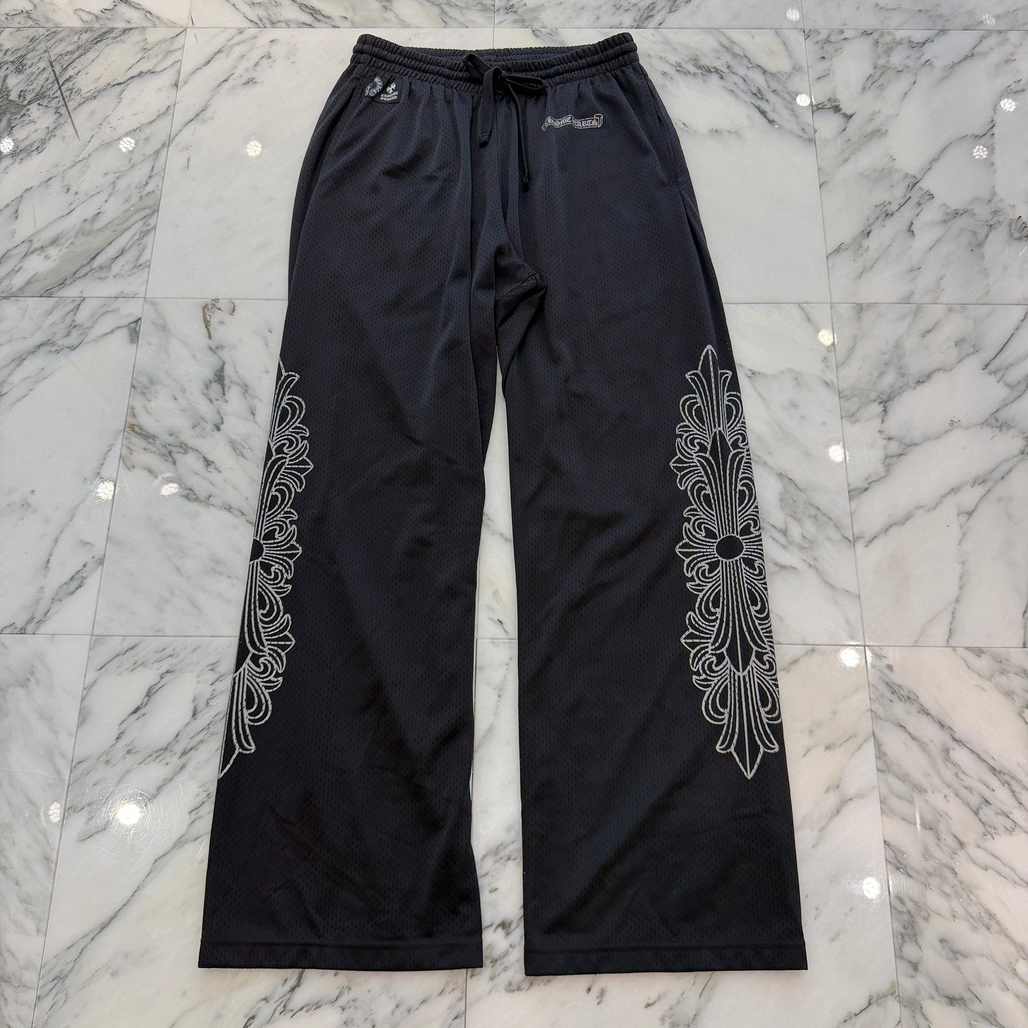 CHROME HEARTS Mesh Warm Up Jersey Long Pants Size M クロムハーツ メッシュウォームアップジャージー ロングパンツ サイズM