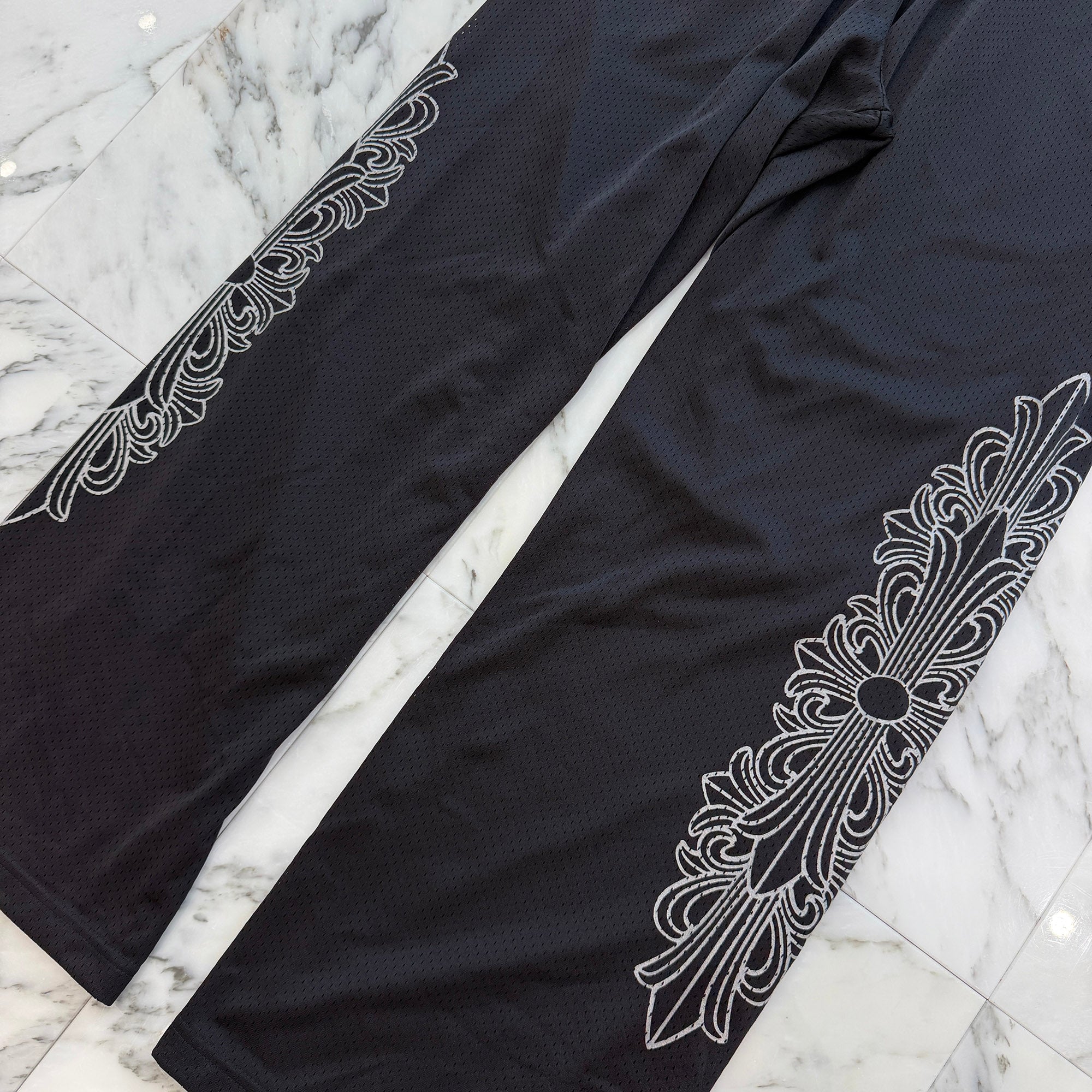 CHROME HEARTS Mesh Warm Up Jersey Long Pants Size M クロムハーツ メッシュウォームアップジャージー ロングパンツ サイズM