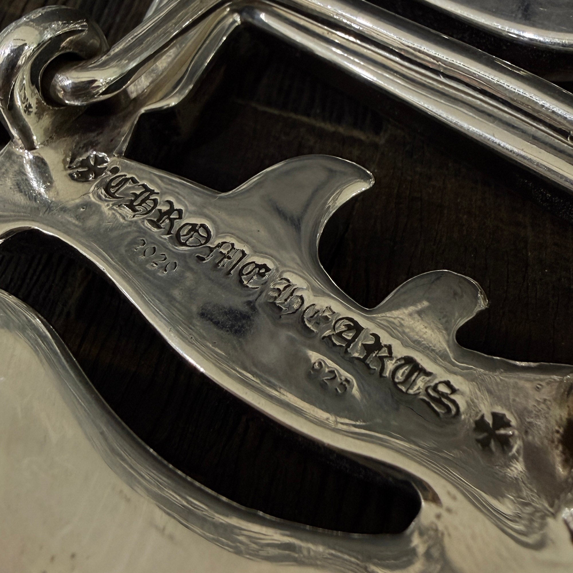 CHROME HEARTS CH Logo Silver Buckle クロムハーツ CHロゴ シルバー バックル