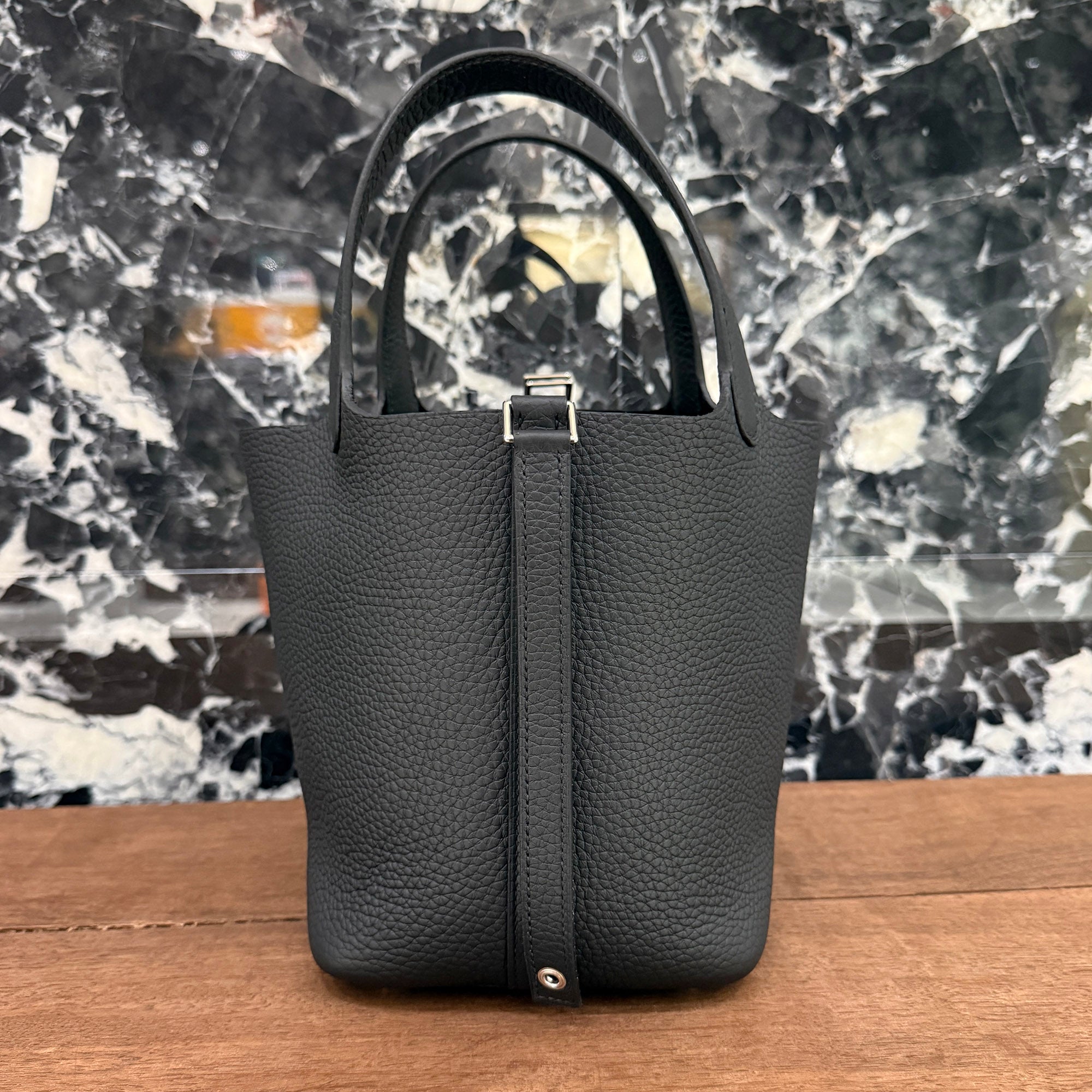HERMES Picotin Lock PM "NOIR" G刻印 エルメス ピコタンロック PM "ノワール" G刻印