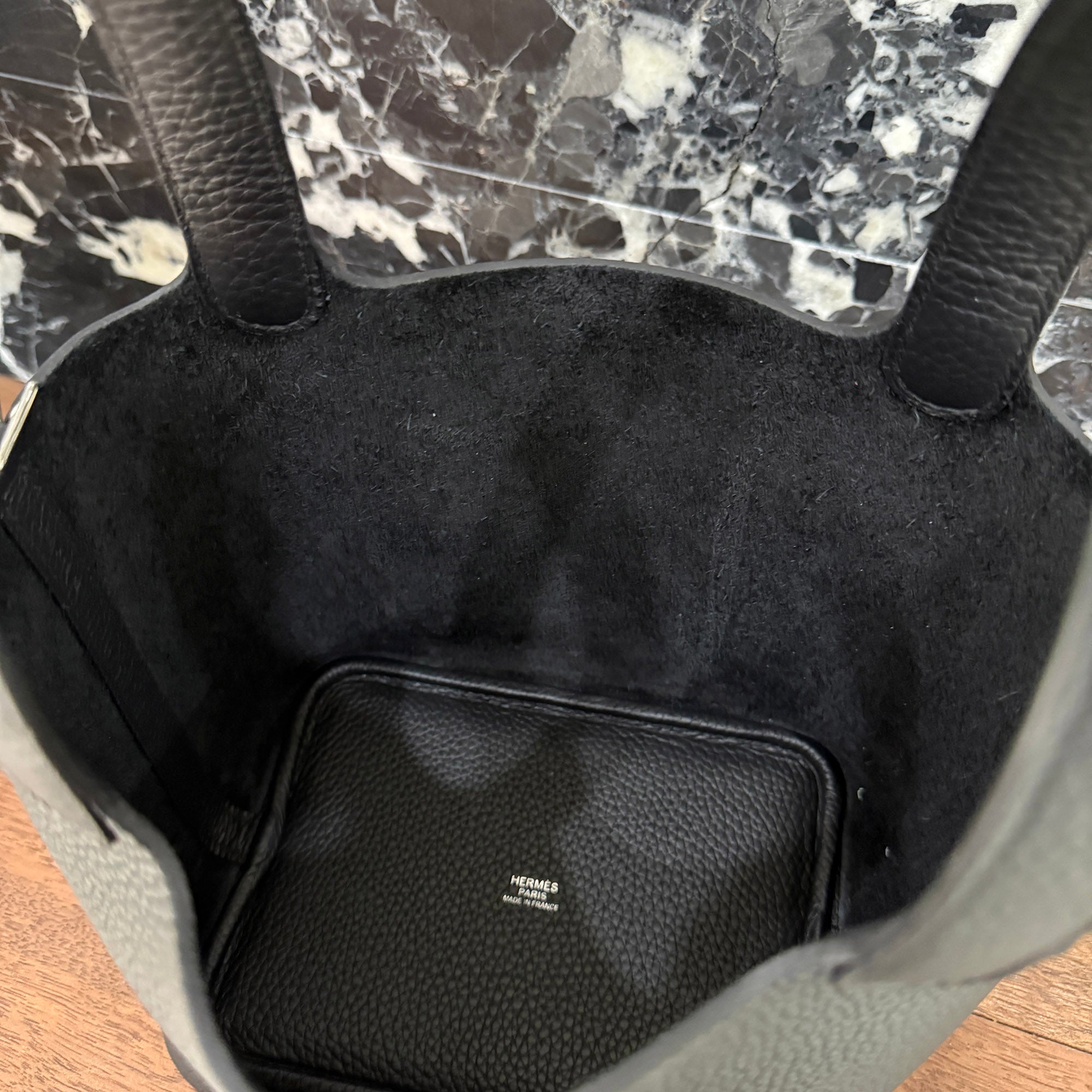 HERMES Picotin Lock PM "NOIR" G刻印 エルメス ピコタンロック PM "ノワール" G刻印