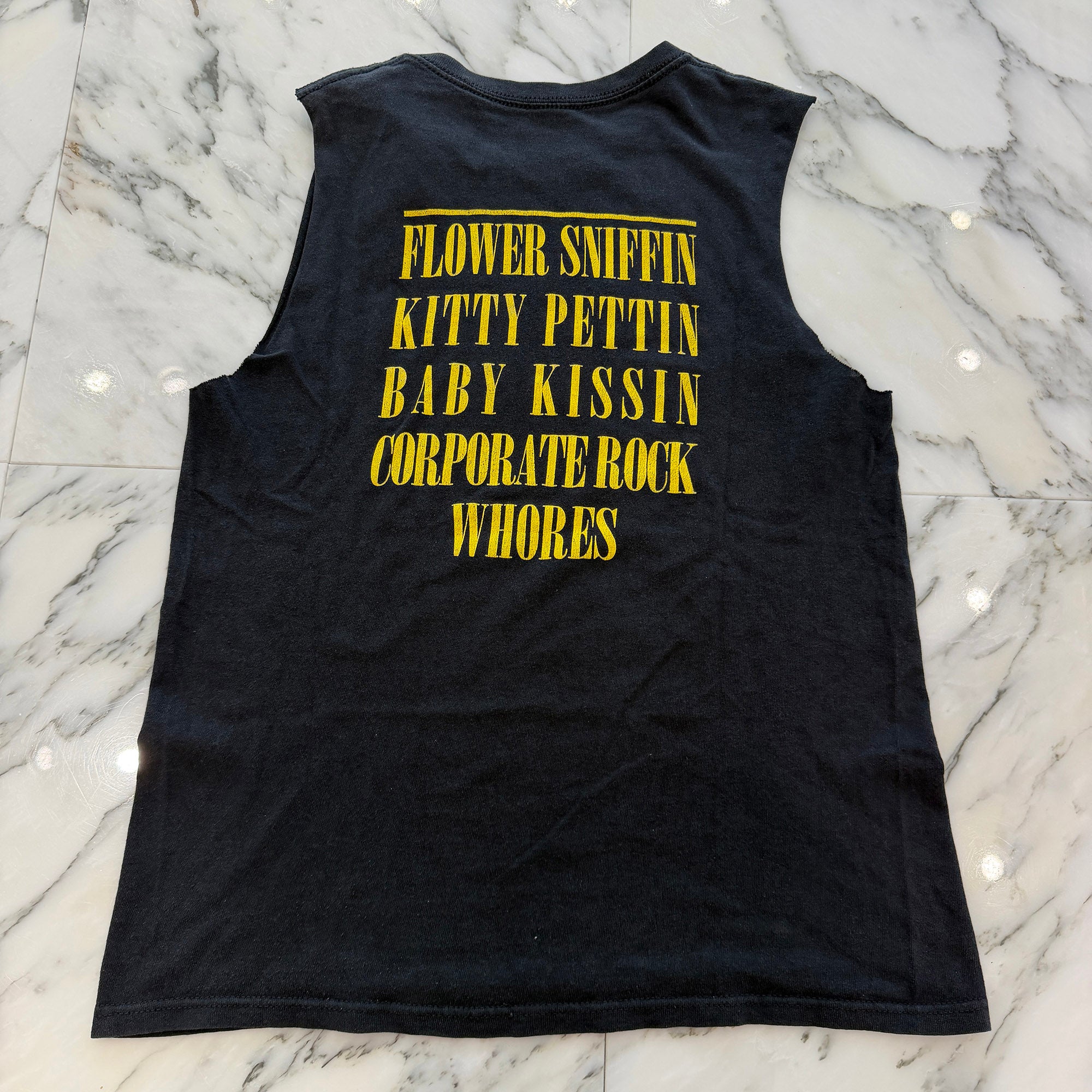 Vintage 90's NIRVANA "SMILE" 1992 anvil Sleeveless Tee ヴィンテージ 90's ニルヴァーナ "スマイル" 1992 アンビル社製 ノースリーブTシャツ