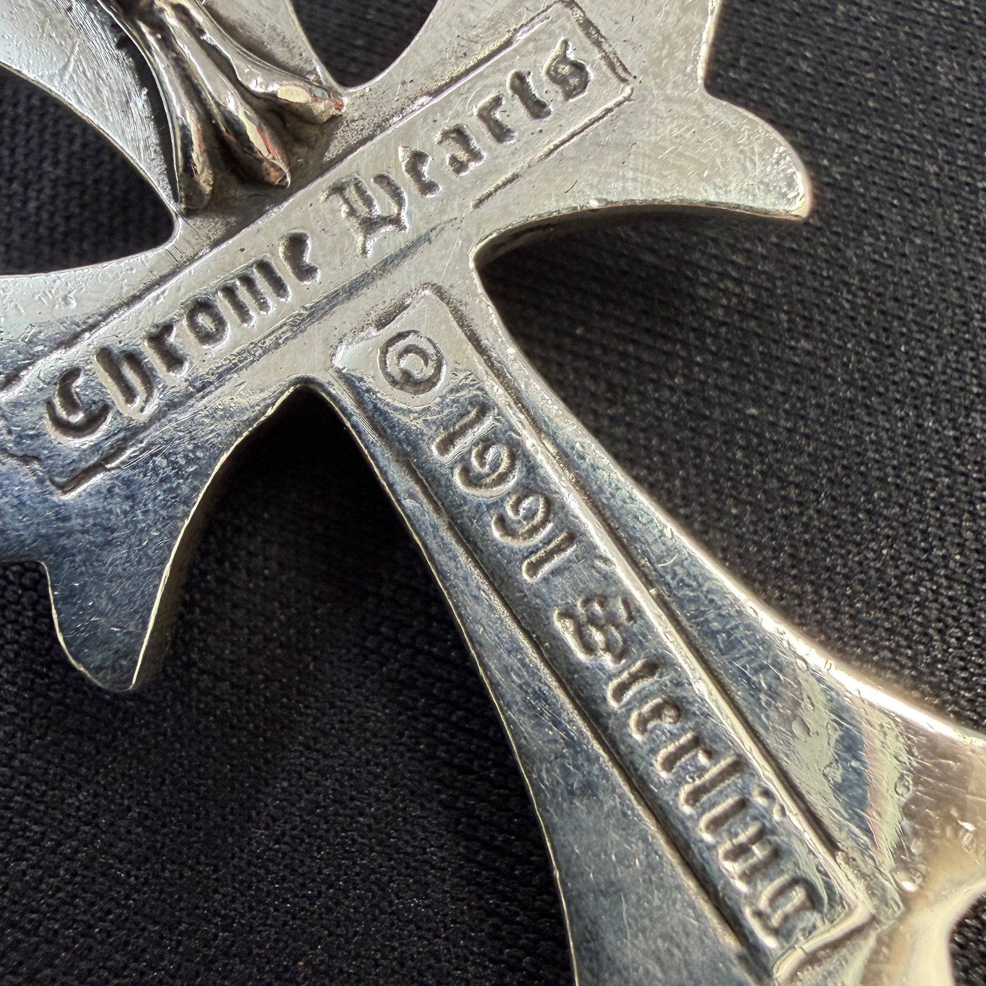 CHROME HEARTS Small CH Cross Pendant Top クロムハーツ スモール CHクロス ペンダントトップ