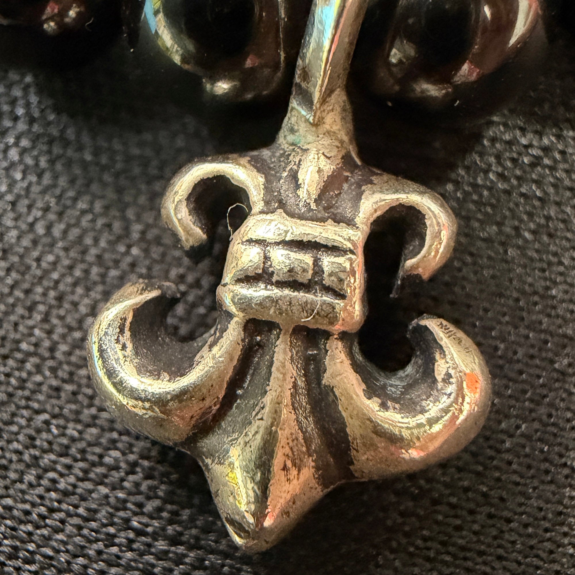 CHROME HEARTS CH Logo Ball BS Flare Bracelet Size 7mm クロムハーツ CHロゴボール BSフレア ビーズブレスレット サイズ7mm