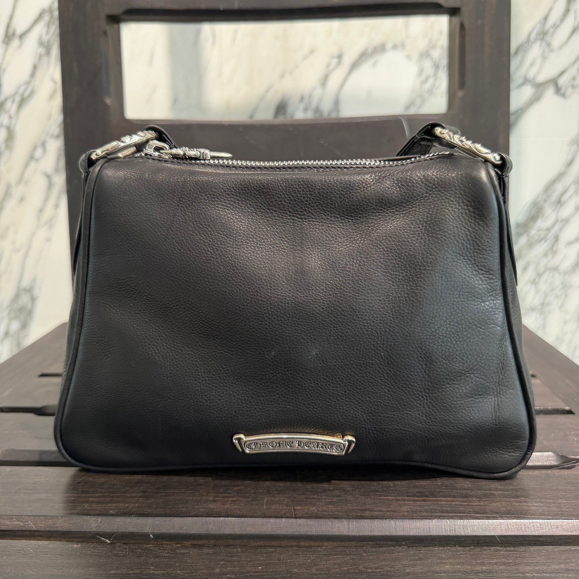 CHROME HEARTS CHICKEN NUGGET Small Leather Shoulder Bag クロムハーツ チキンナゲット スモールレザー ショルダーバッグ
