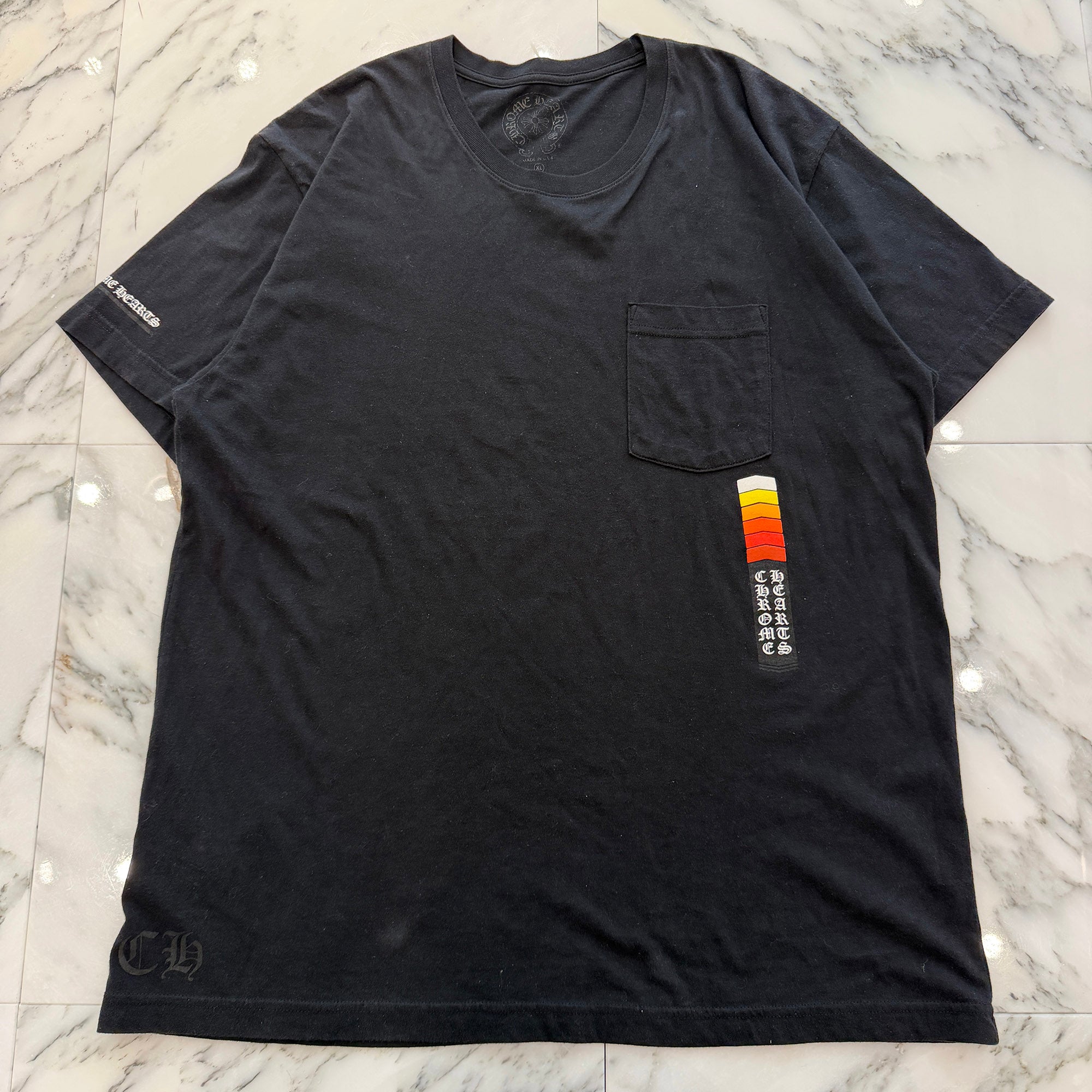 CHROME HEARTS Neon Bar Logo Tee Size XL クロムハーツ ネオンバー ロゴ Tシャツ サイズXL