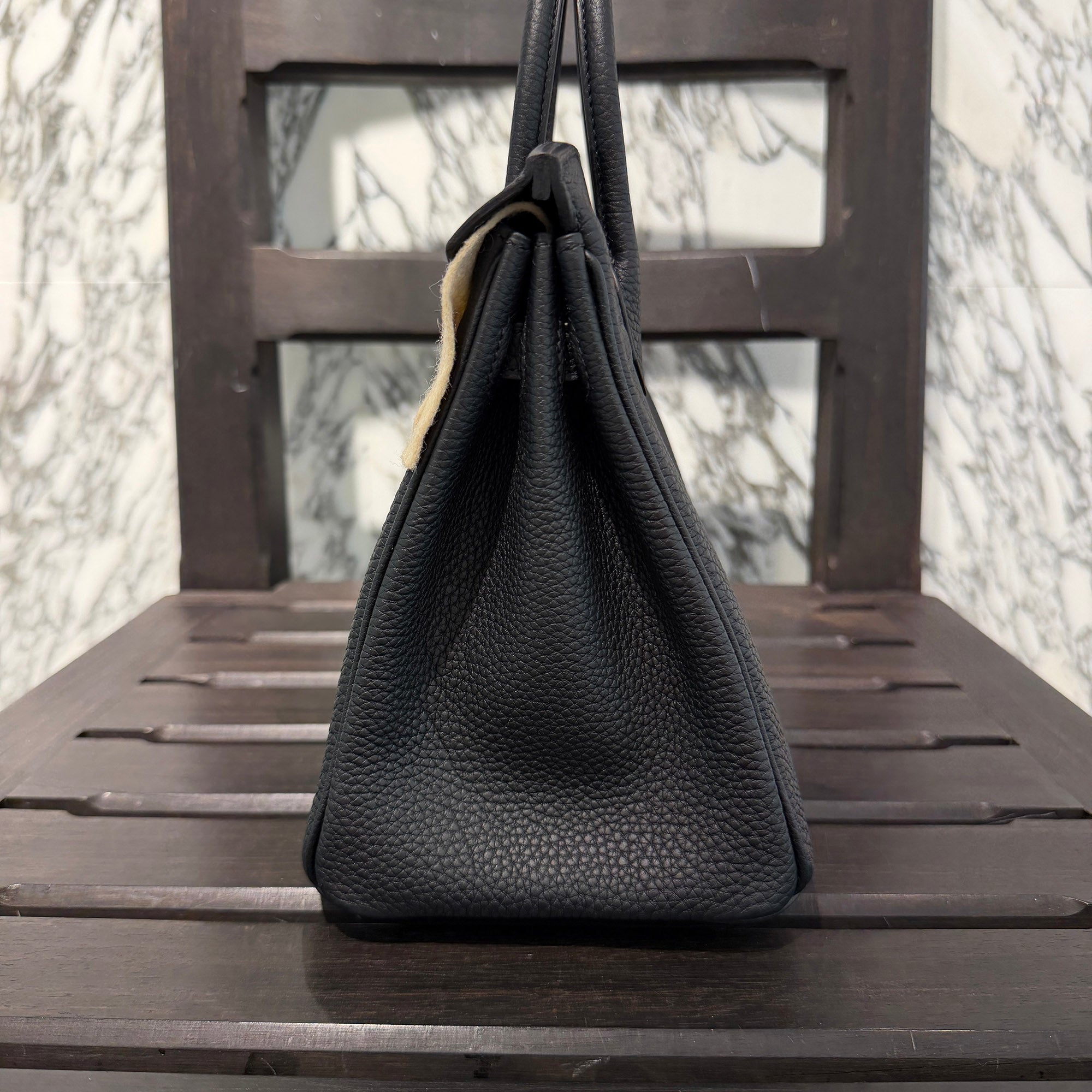 HERMES  Hermès Birkin 25 "Noir" Hand Bag G刻印 エルメス バーキン25 "ノワール"ハンドバッグ G刻印