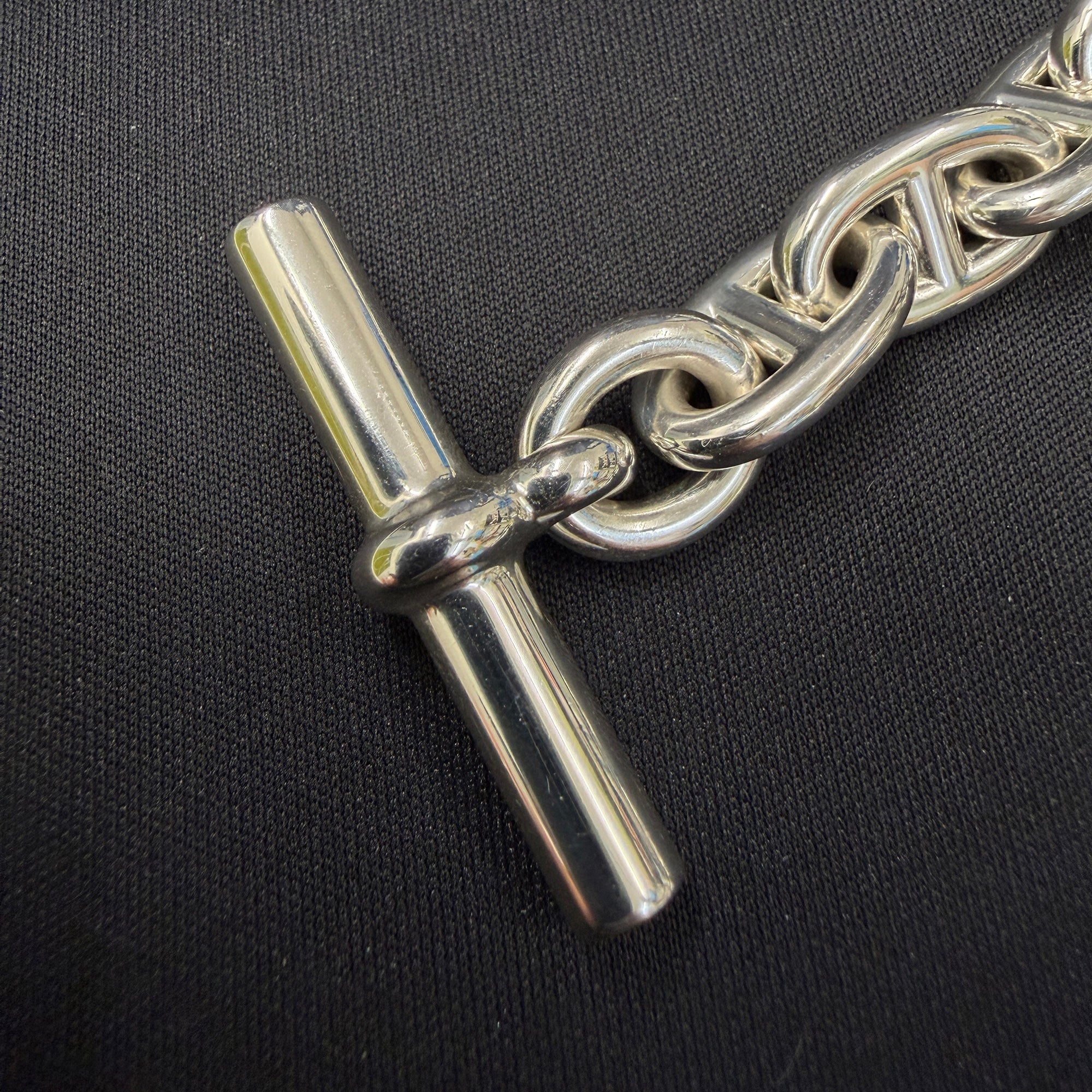 HERMES Chaine d’Ancre Necklace MM 38コマ エルメス シェーヌダンクル ネックレス MM 38コマ