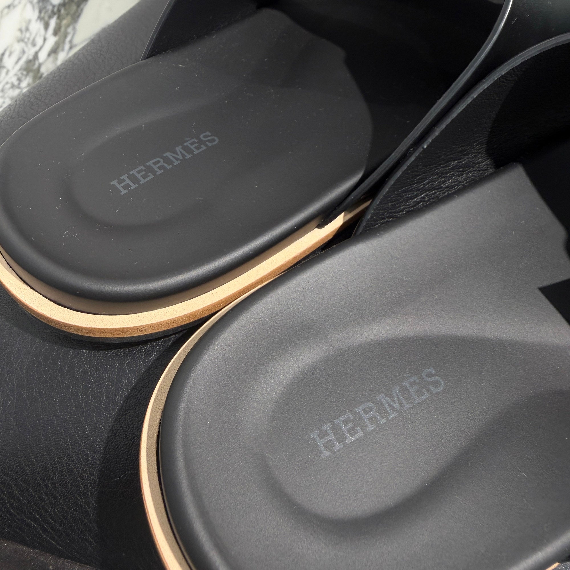 HERMES "NAXOS" Leather Sandal H262914ZH01 Size 43(JP約28cm) エルメス "ナクソス" レザーサンダル サイズ43(JP約28cm)