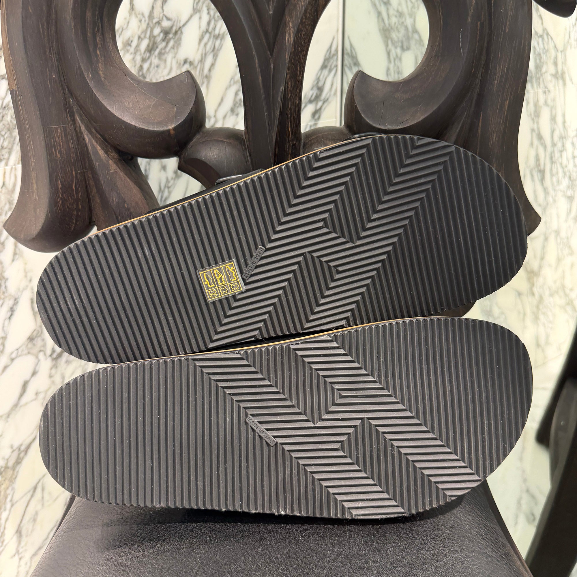 HERMES "NAXOS" Leather Sandal H262914ZH01 Size 43(JP約28cm) エルメス "ナクソス" レザーサンダル サイズ43(JP約28cm)