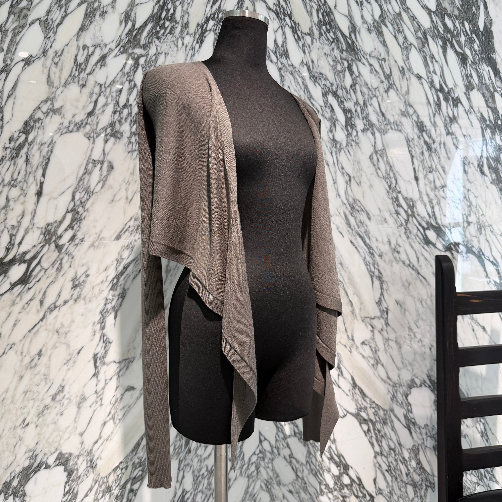 Rick Owens 2026SS Temple Cropped Wrap Cardigan RP01F6645-M Size S リックオウエンス テンプル クロップド ラップ カーディガン サイズS