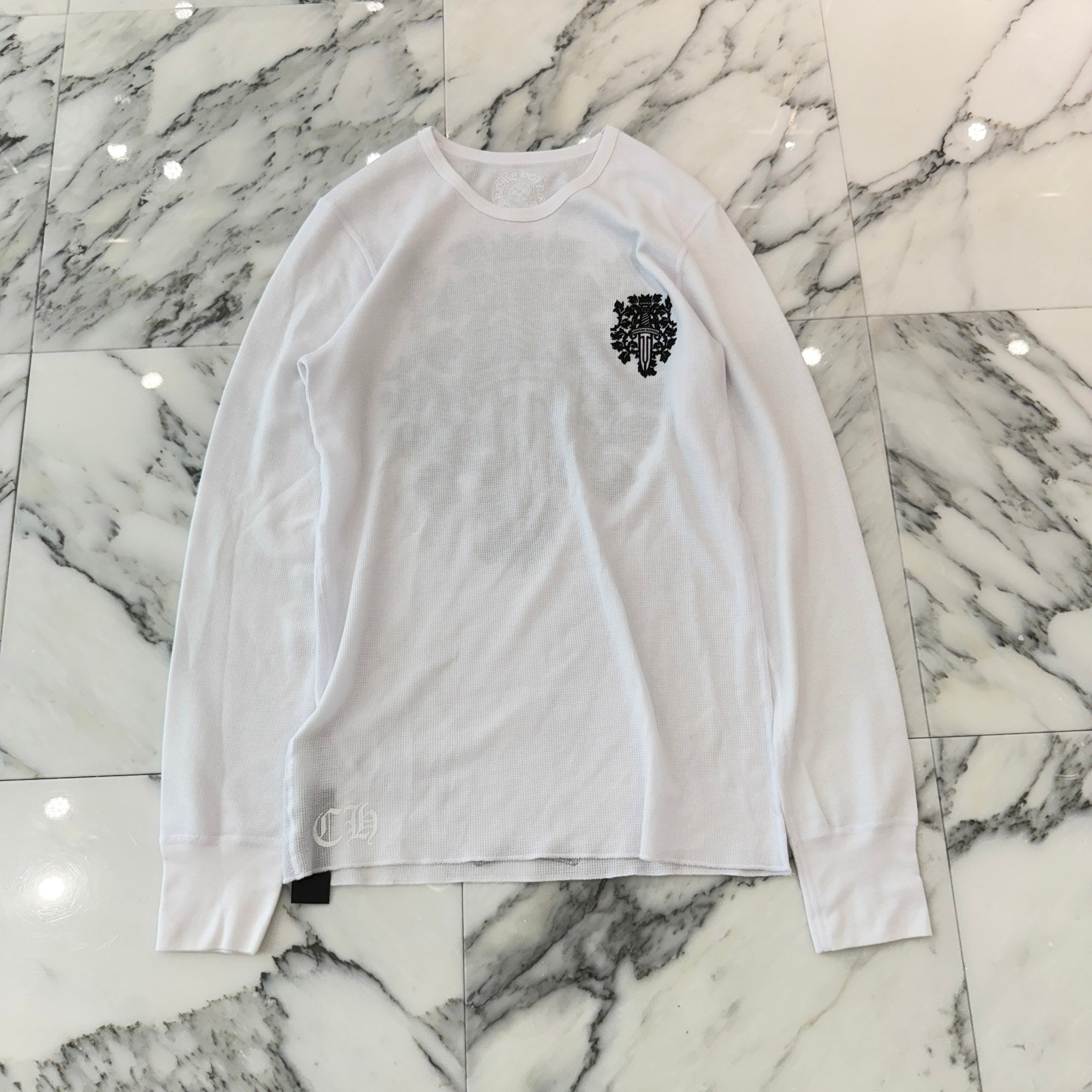 CHROME HEARTS 2025SS Vine Dagger Print Thermal Long Sleeve Tee Size L クロムハーツ ヴァインダガー プリント サーマル ロングスリーグ Tシャツ サイズL