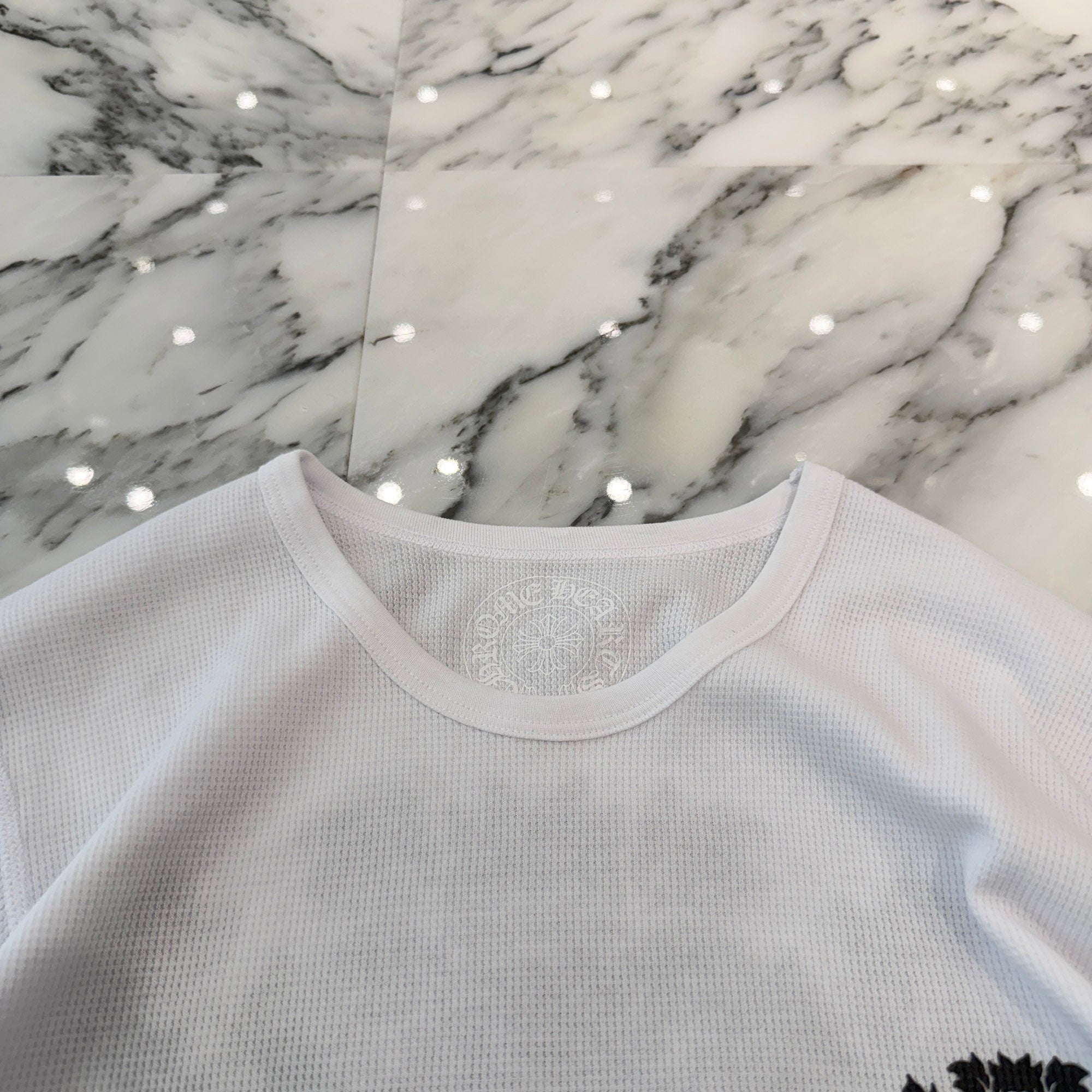 CHROME HEARTS 2025SS Vine Dagger Print Thermal Long Sleeve Tee Size L クロムハーツ ヴァインダガー プリント サーマル ロングスリーグ Tシャツ サイズL