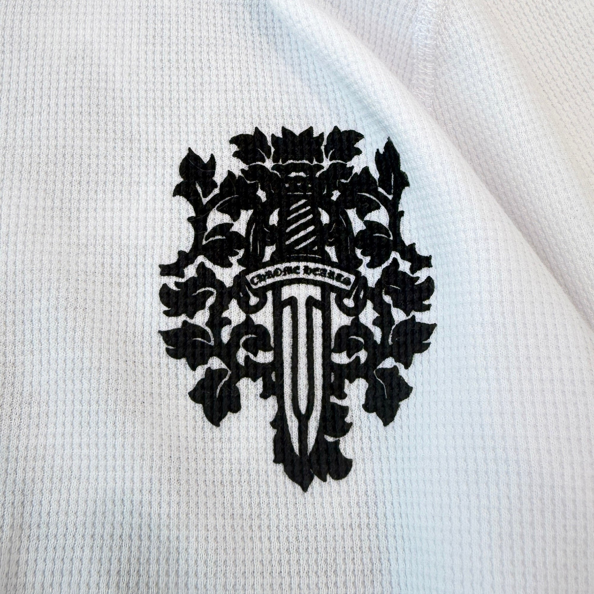 CHROME HEARTS 2025SS Vine Dagger Print Thermal Long Sleeve Tee Size L クロムハーツ ヴァインダガー プリント サーマル ロングスリーグ Tシャツ サイズL