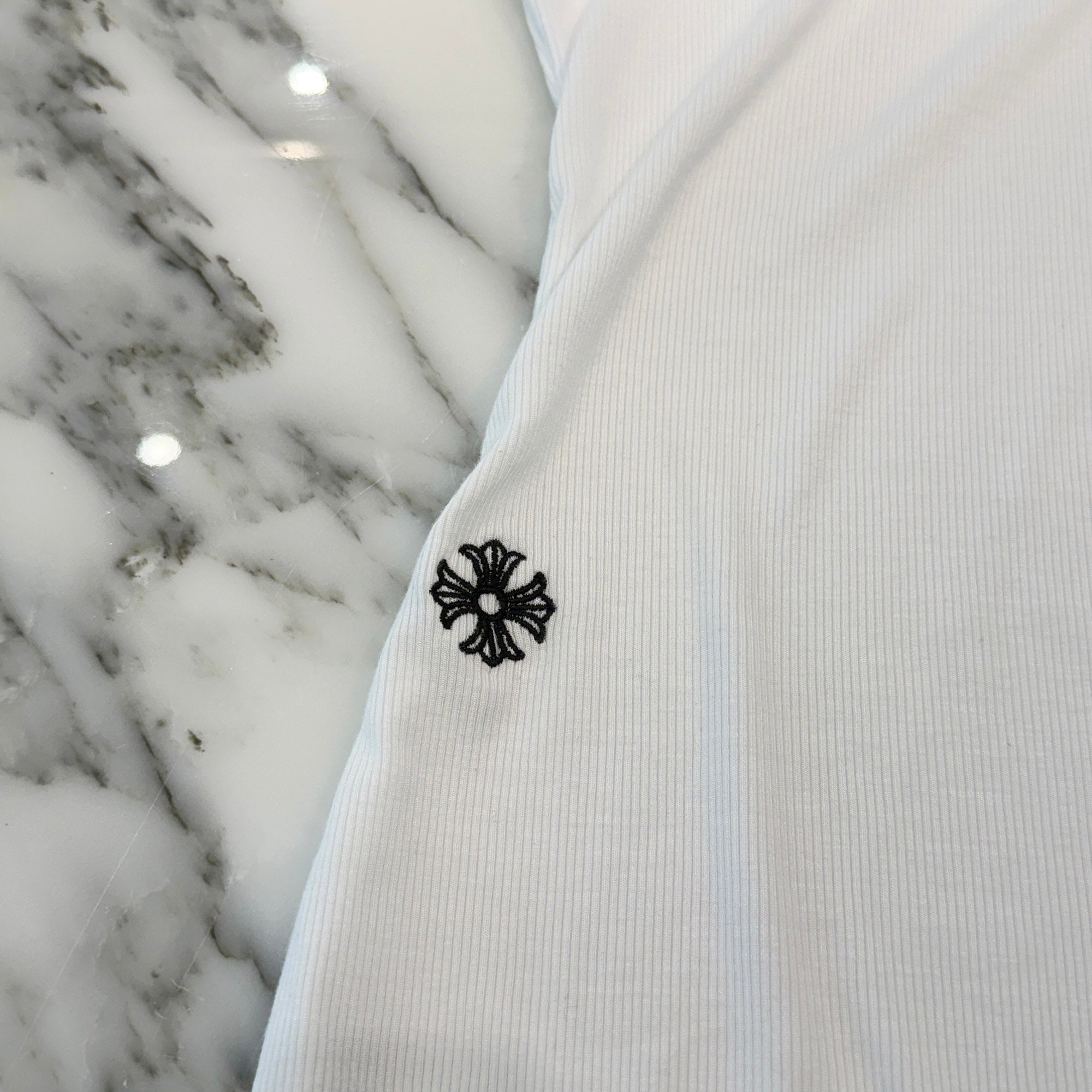 CHROME HEARTS Y NOT CH Plus Logo Embroidery Rayon Camisole Size XS クロムハーツ ワイノット CHプラス ロゴ刺繍 レーヨン キャミソール サイズXS