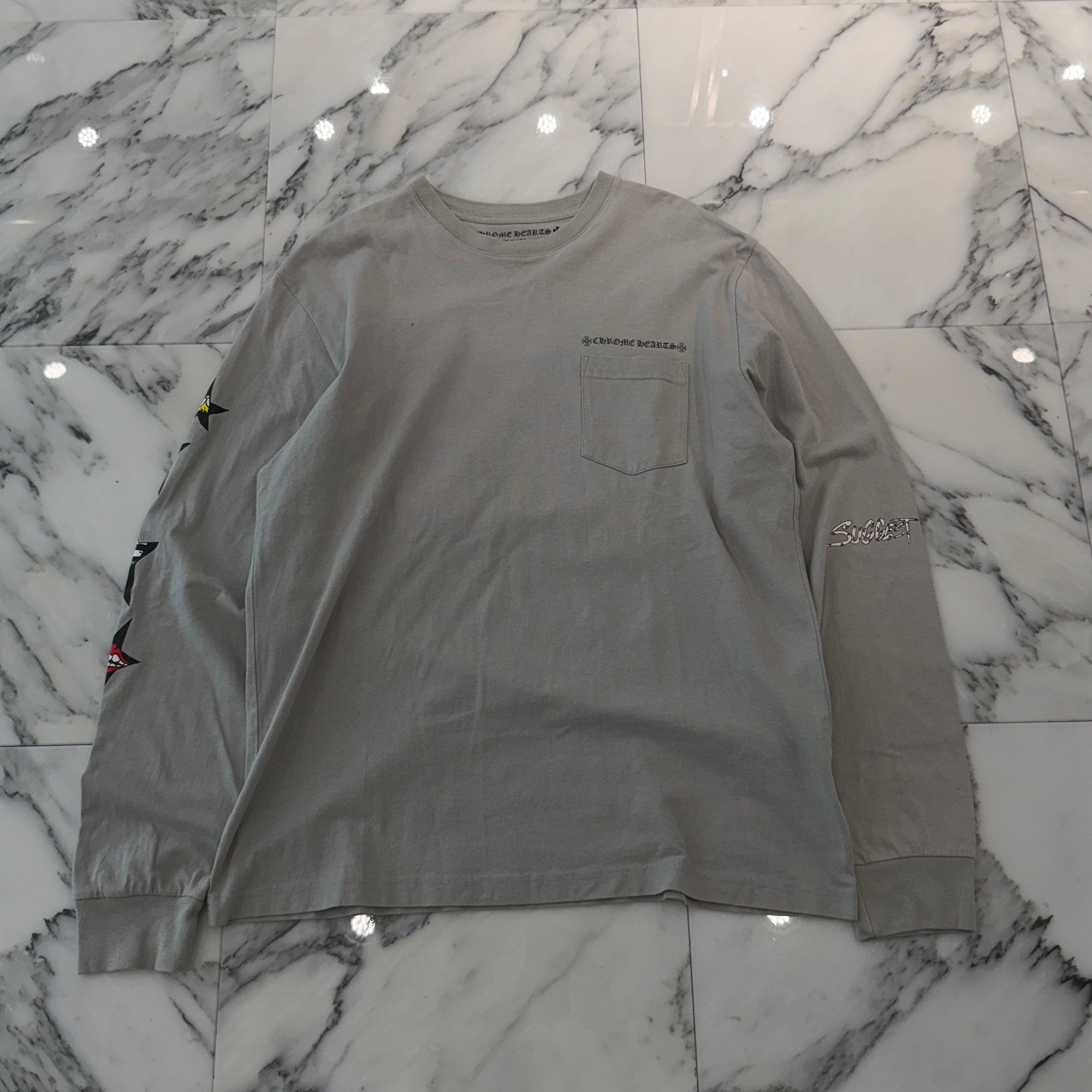 CHROME HEARTS × MATTY BOY 2020SS PPO SUGGEST SPACE Long Sleeve Tee Size XL クロムハーツ × マッティボーイ PPO サジェスト スペース ロングスリーブTシャツ サイズXL