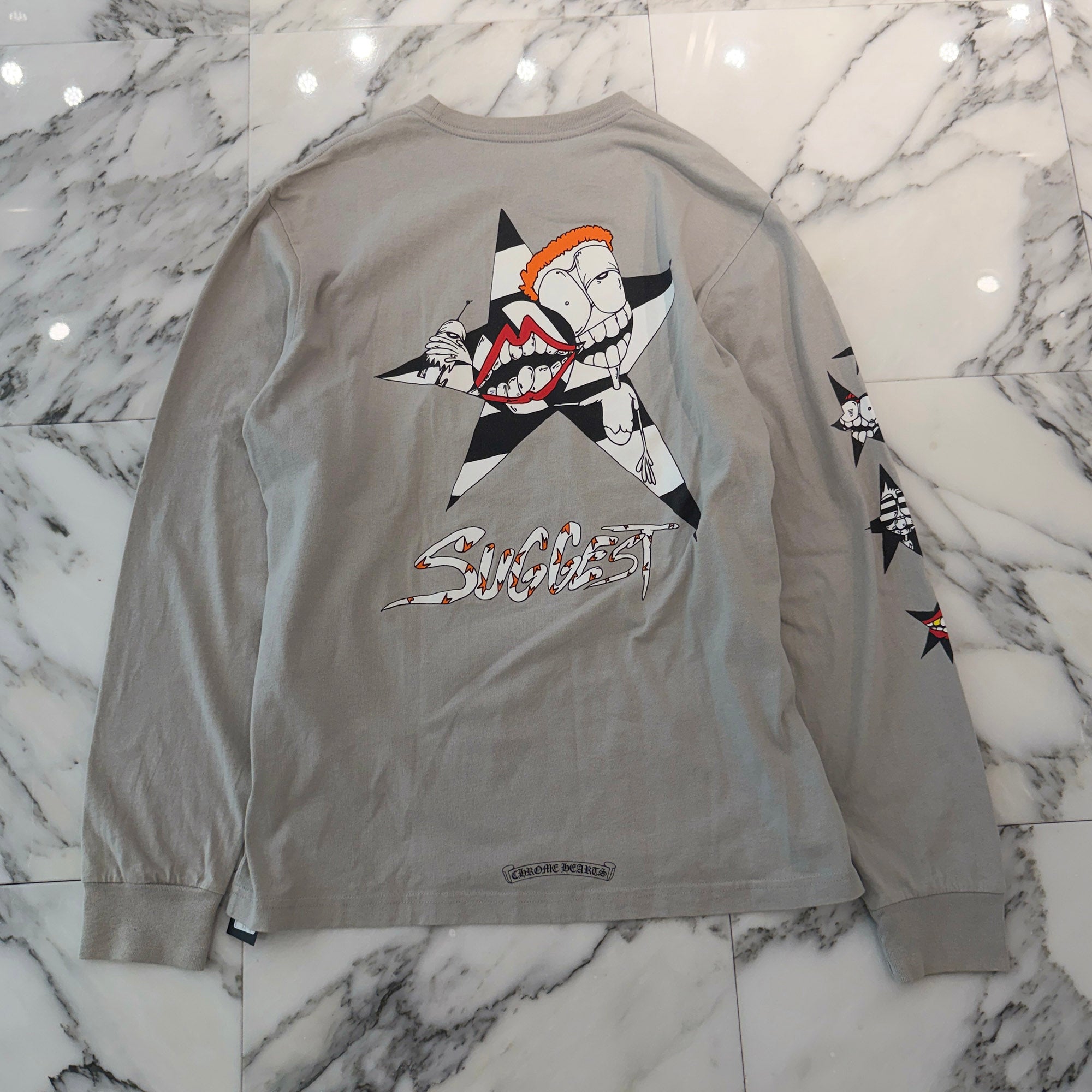 CHROME HEARTS × MATTY BOY 2020SS PPO SUGGEST SPACE Long Sleeve Tee Size XL クロムハーツ × マッティボーイ PPO サジェスト スペース ロングスリーブTシャツ サイズXL