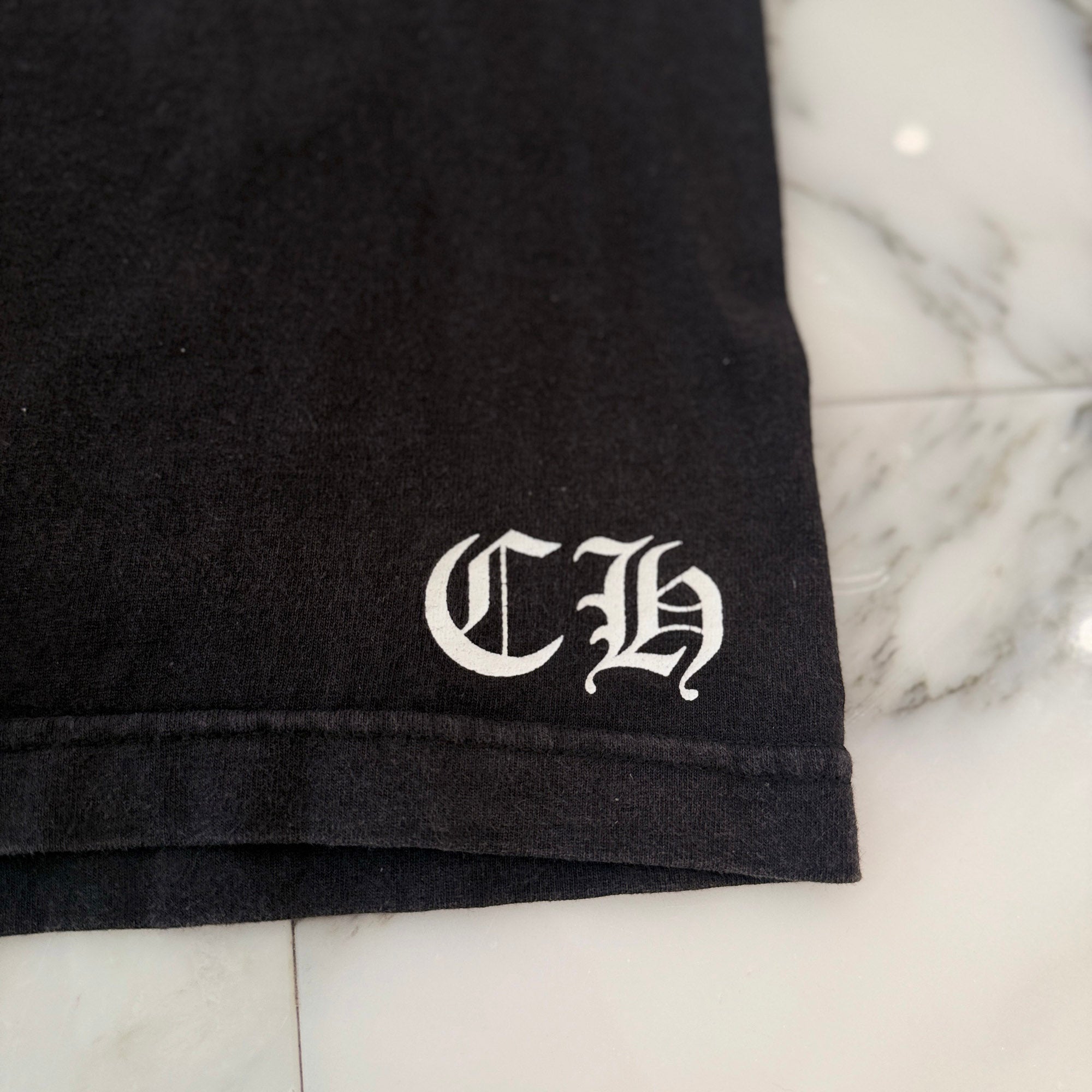 CHROME HEARTS Back T Bar Logo Side Star Tee Size M クロムハーツ バック Tバー ロゴ サイドスター Tシャツ サイズM