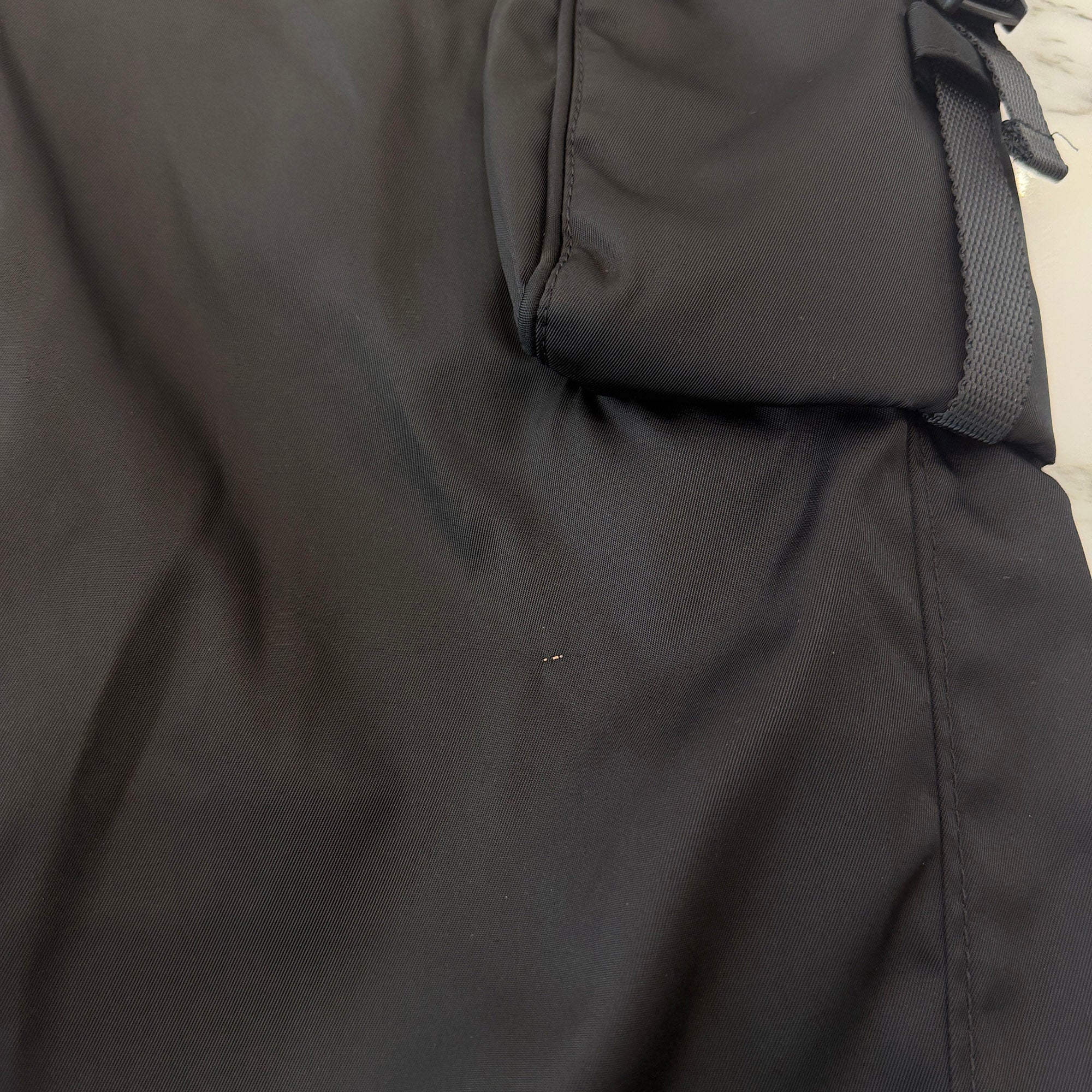 PRADA 2024SS Re Nylon Triangle Logo Plate Nylon Cargo Pants SPH130 S211 1WQ8 Size 48 プラダ リナイロン トライアングルロゴプレート ナイロンカーゴパンツ サイズ48