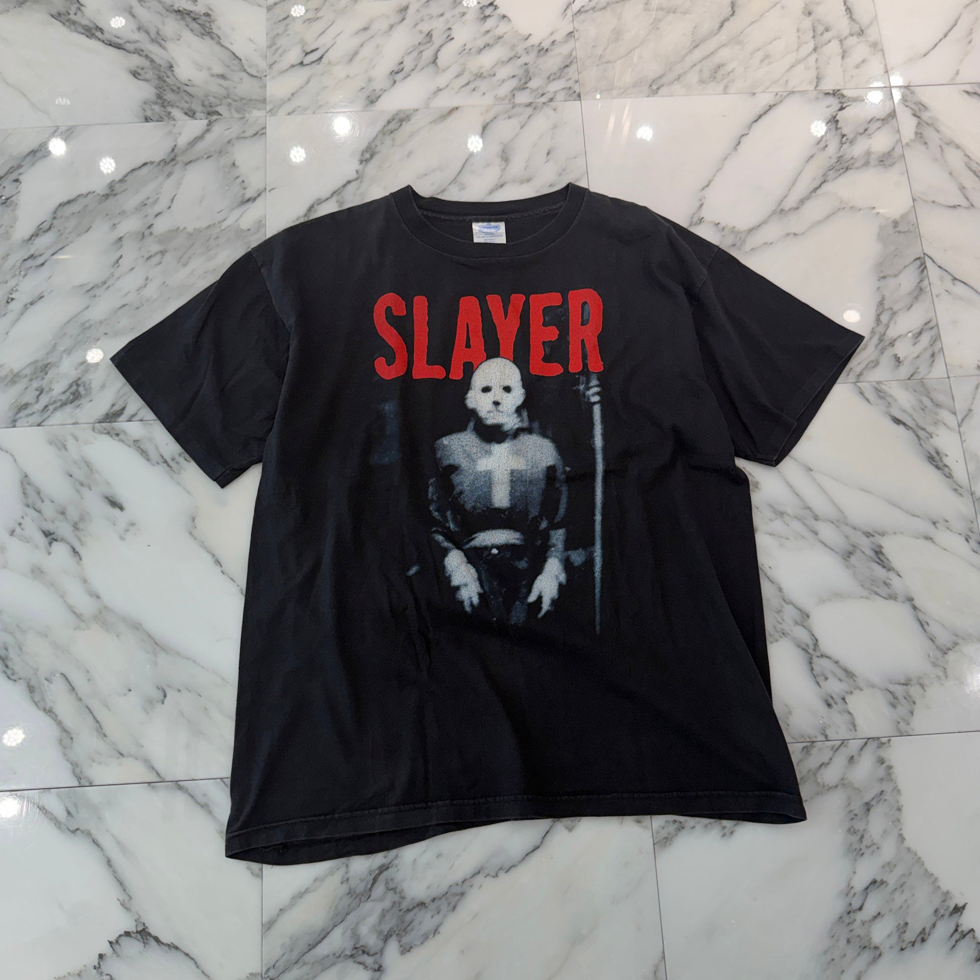 Vintage 90's SLAYER "DIABOLUS IN MUSICA WORLD TOUR 1998-99" Winterland S/S Tee Size XL ヴィンテージ 90's スレイヤー "ディロボラス・イン・ムジカ・ワールド・ツアー 1998-99" ウィンターランド社製Tシャツ サイズXL